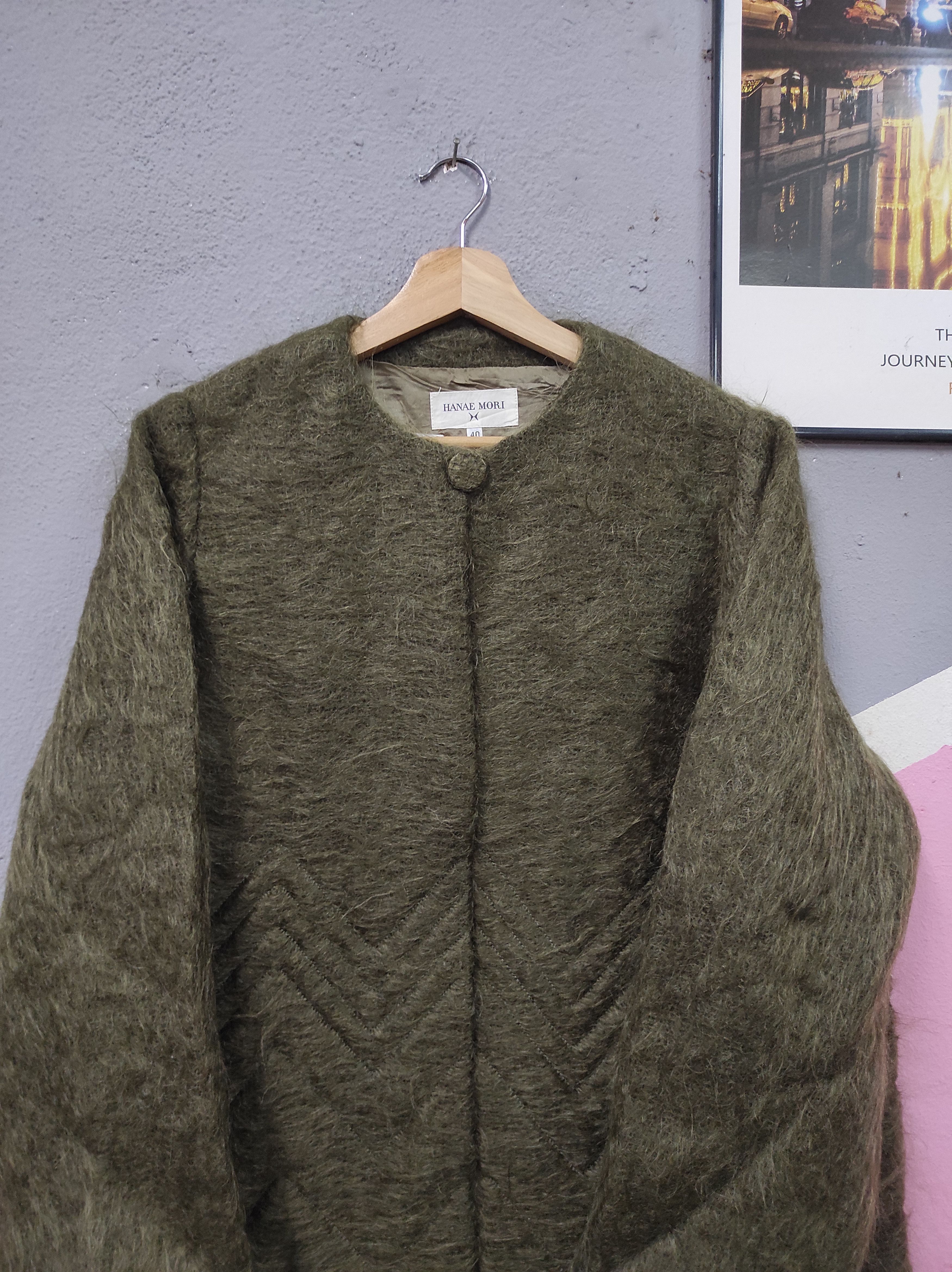 Hanae Mori HANAE MORI LUXURY FUR CARDIGAN JACKET Size M / US 6-8 / IT 42-44 - 3 Thumbnail