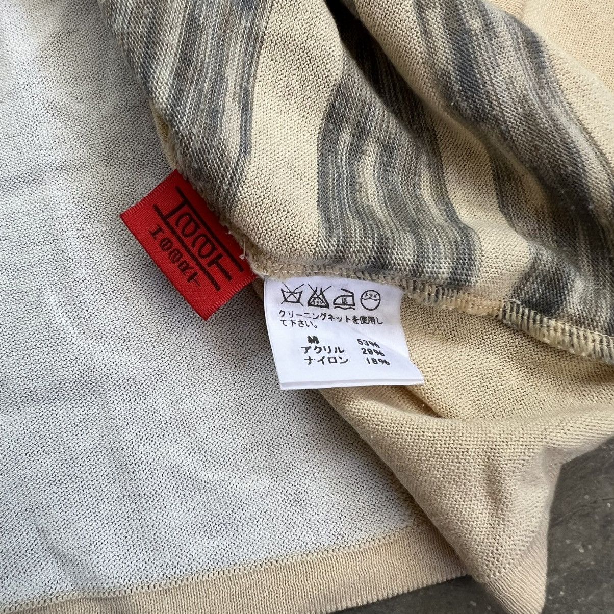 Issey Miyake Heart Haat by Issey Miyake Knit Long Sleeeve shirt Size ONE SIZE - 4 Thumbnail