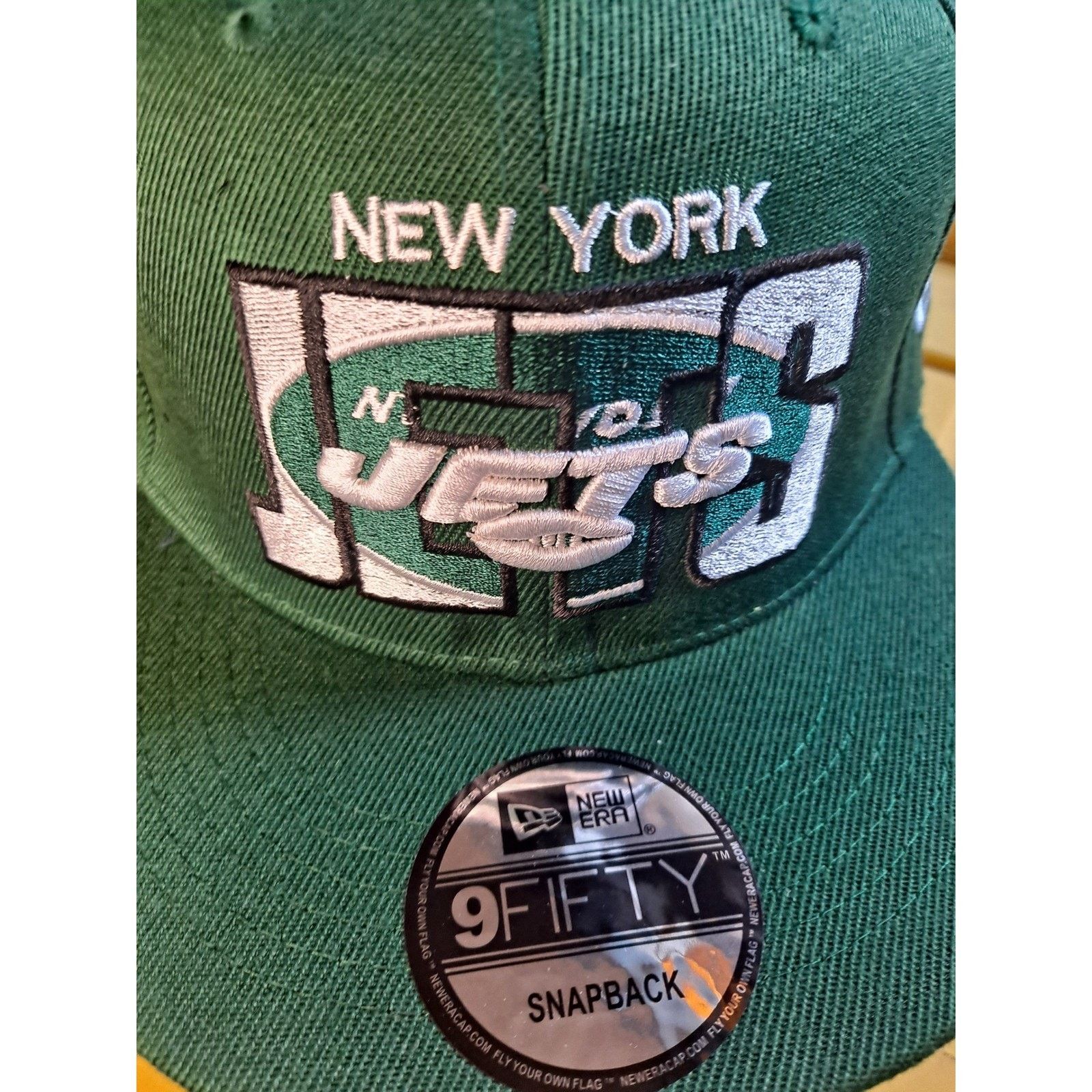 New Era New York Jets New Era NFL Vintage 9FIFTY Snapback Hat Cap Size ONE SIZE - 2 Thumbnail