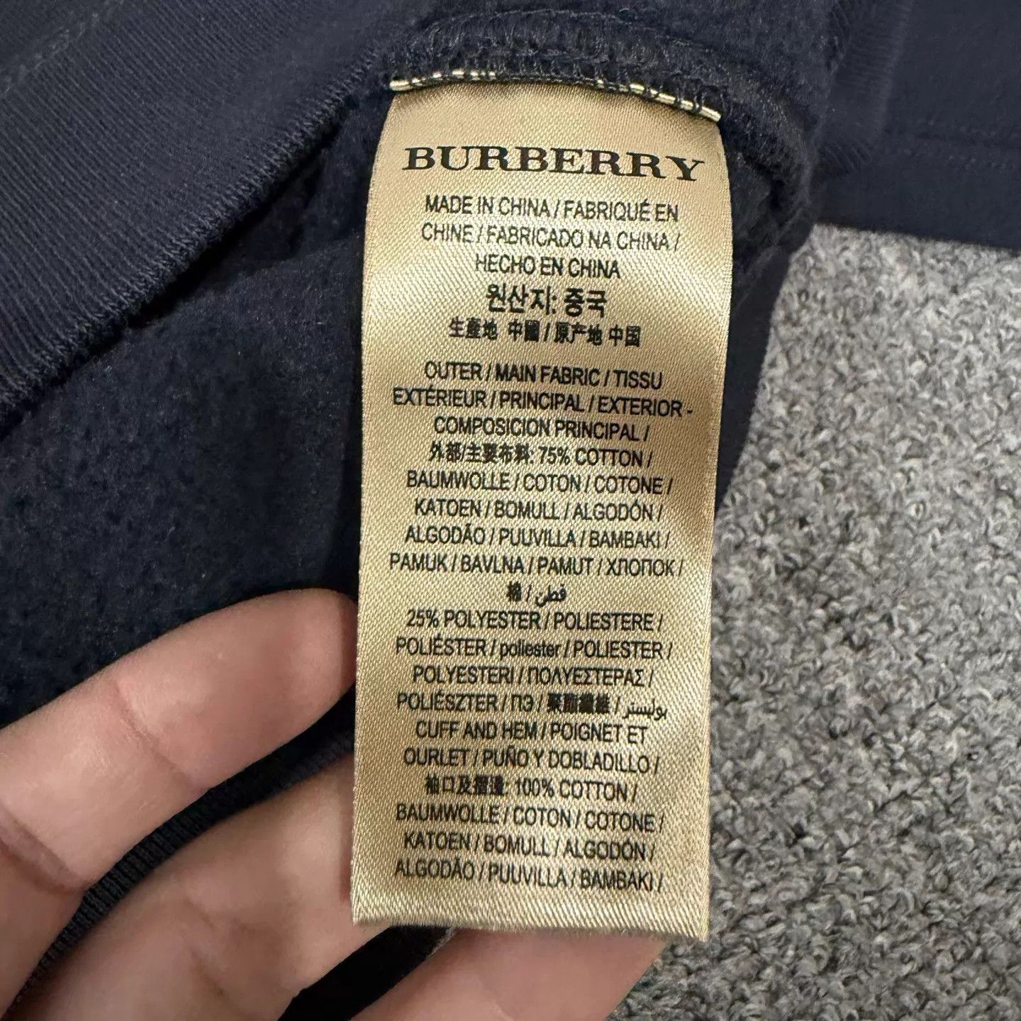 Burberry Burberry Equestrian Knight Black Sweatshirt Set XXL Size US XXL / EU 58 / 5 - 4 Thumbnail
