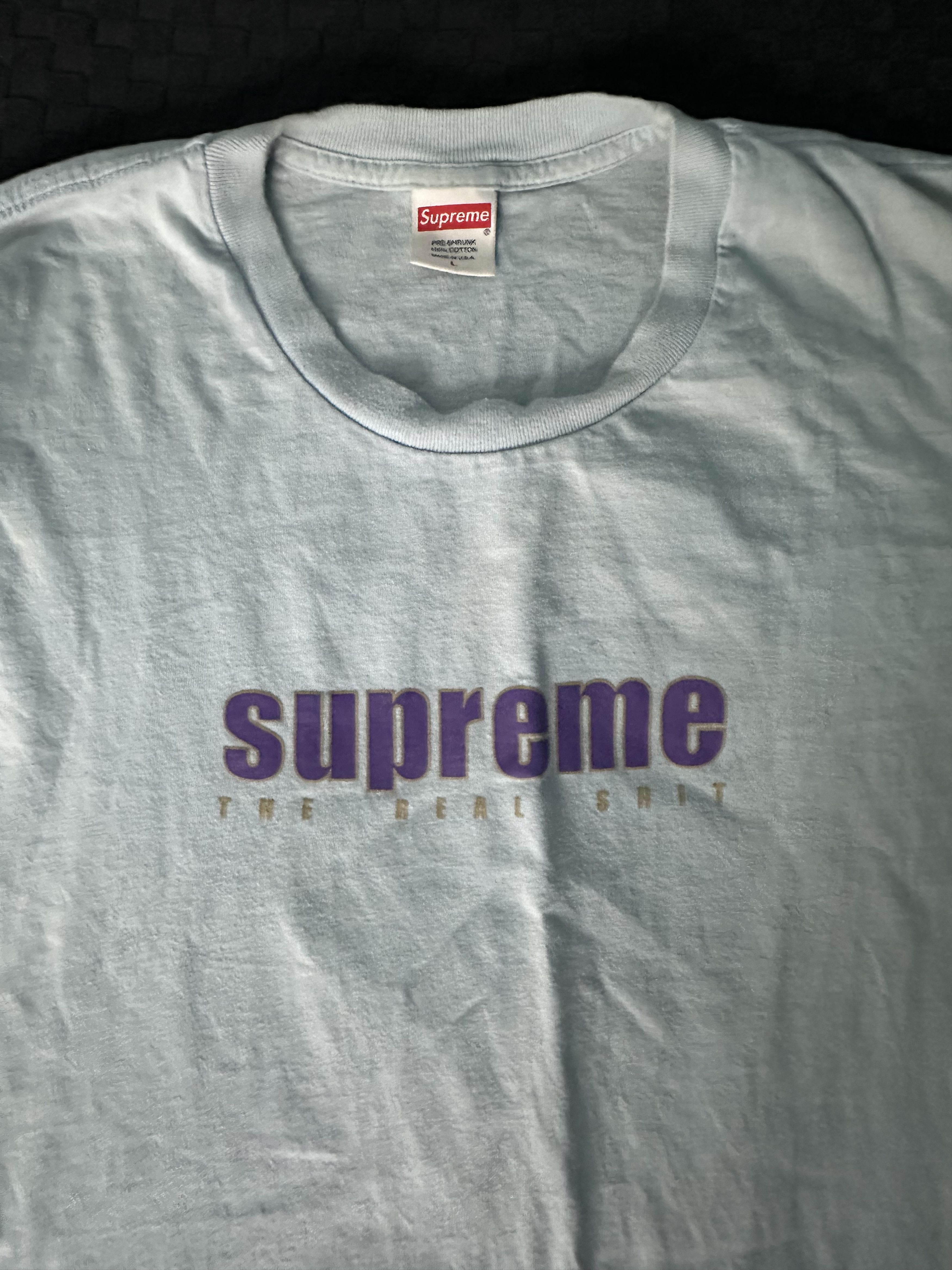 Supreme the real shirt online