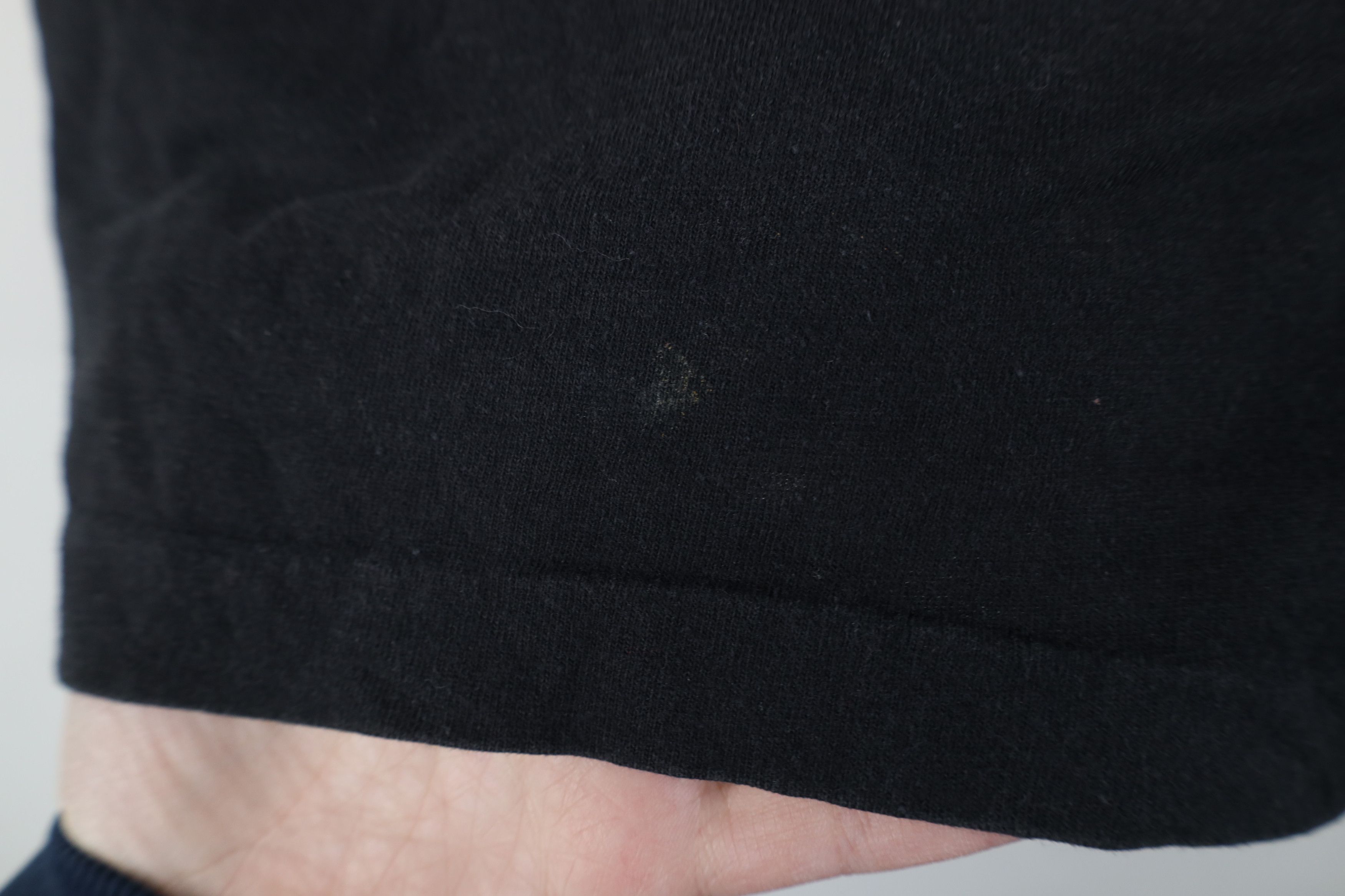 Guess Vintage 80s Guess Cropped Babydoll T-Shirt Black USA Size ONE SIZE - 6 Thumbnail