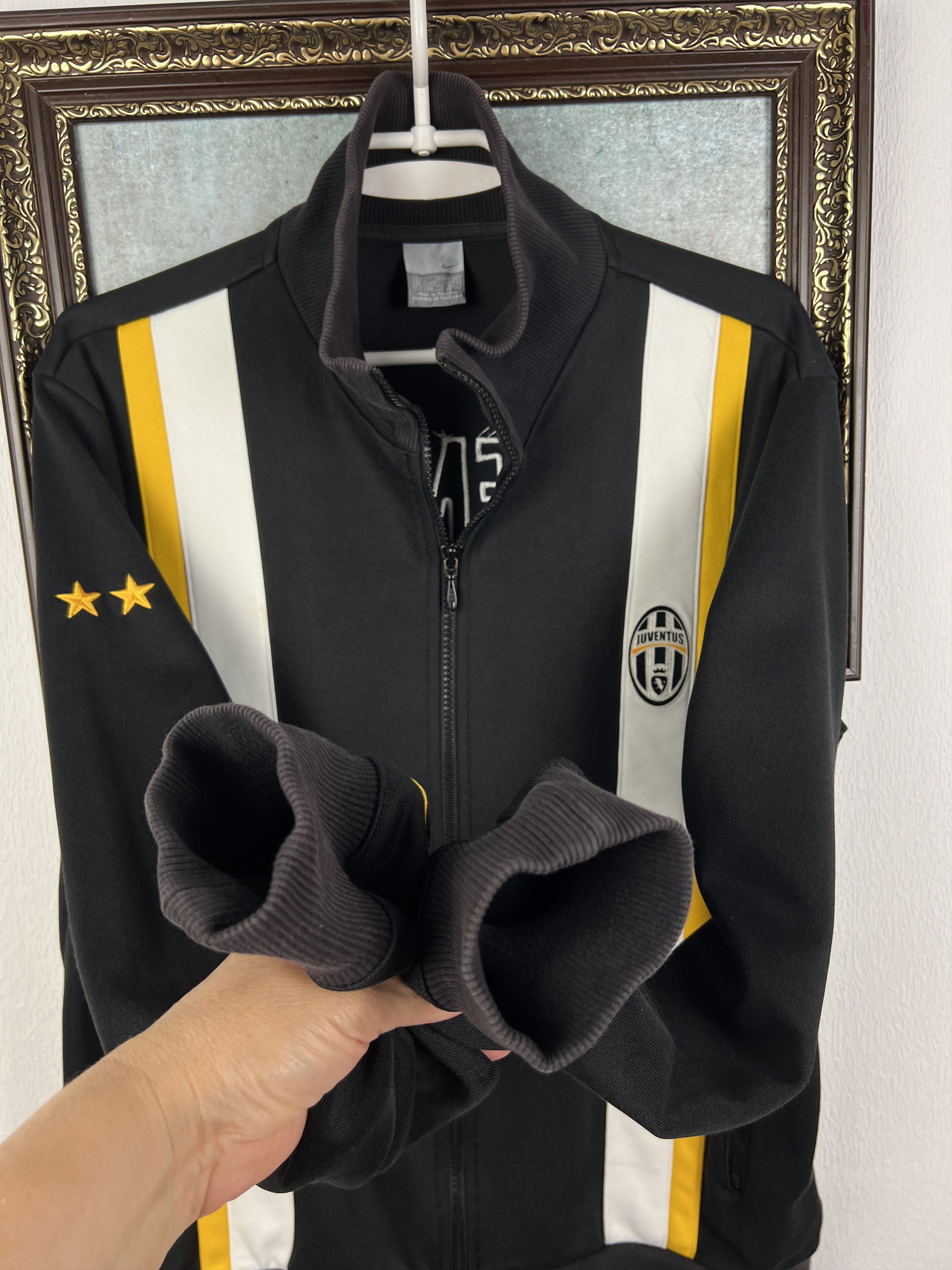 Nike Vintage Juventus Football Jacket Soccer Maglia Track Top Zip Size US L / EU 52-54 / 3 - 7 Thumbnail