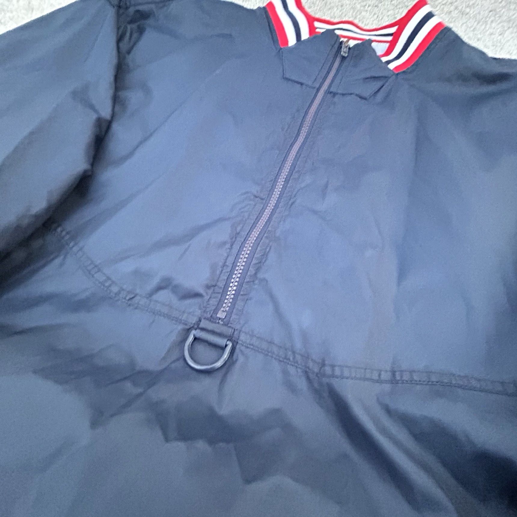 Wilson VINTAGE Wilson Jacket Adult 2XL Windbreaker Zip Nylon Blue Sports 90s Pockets Embroidered Logo Size US XXL / EU 58 / 5 - 4 Thumbnail