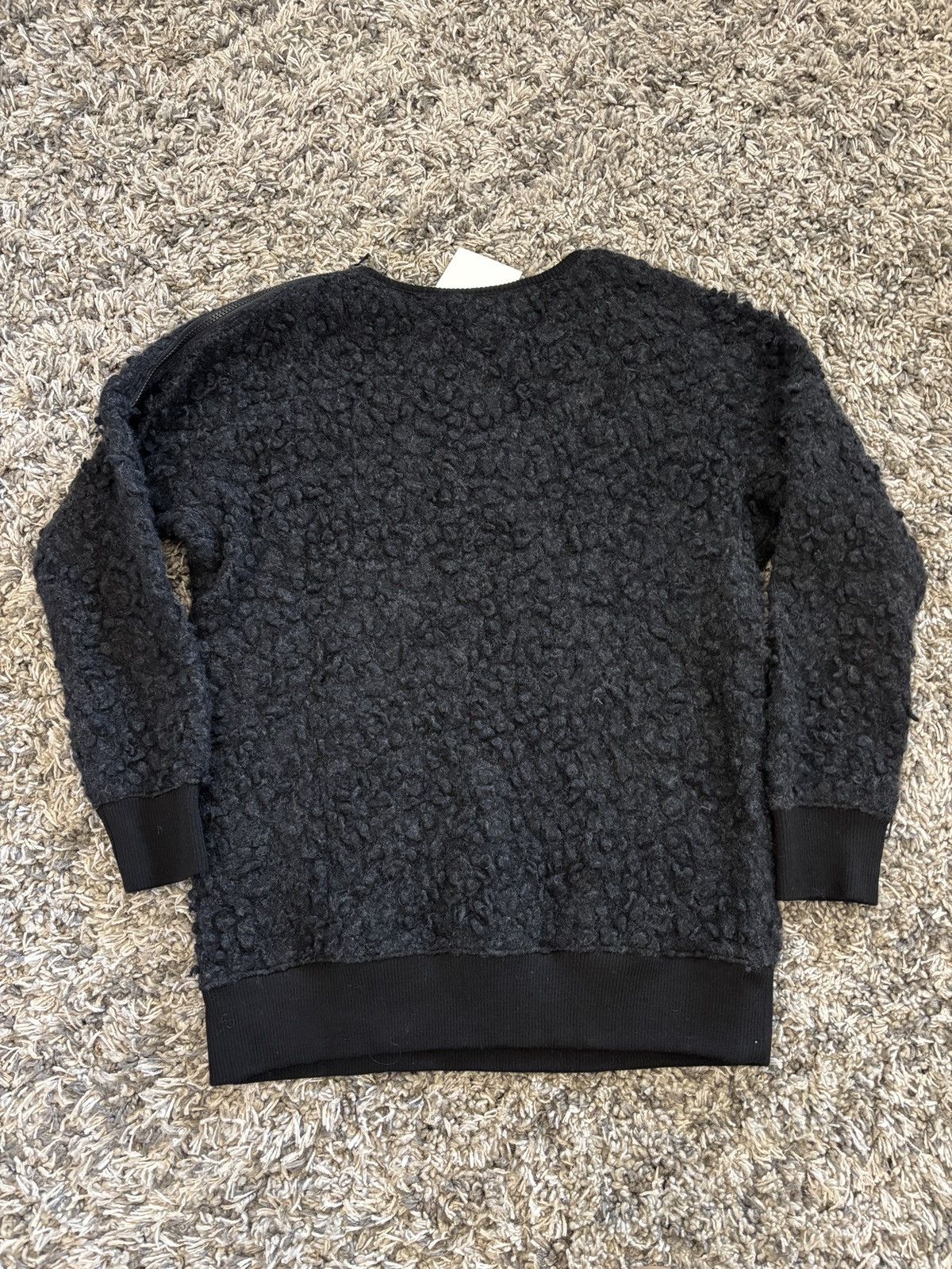Yohji Yamamoto Y’s by Yohji Yamamoto K-Shoulder Zipper Wool Sweatshirt Size M / US 6-8 / IT 42-44 - 4 Thumbnail