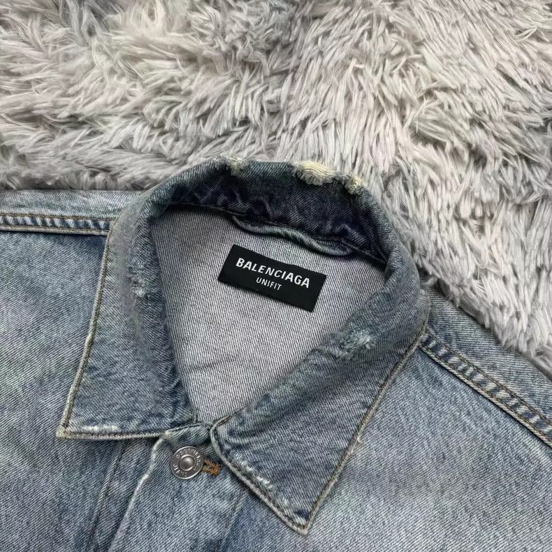 Balenciaga Balenciaga Waterfall denim jacket Size US XS / EU 42 / 0 - 2 Thumbnail