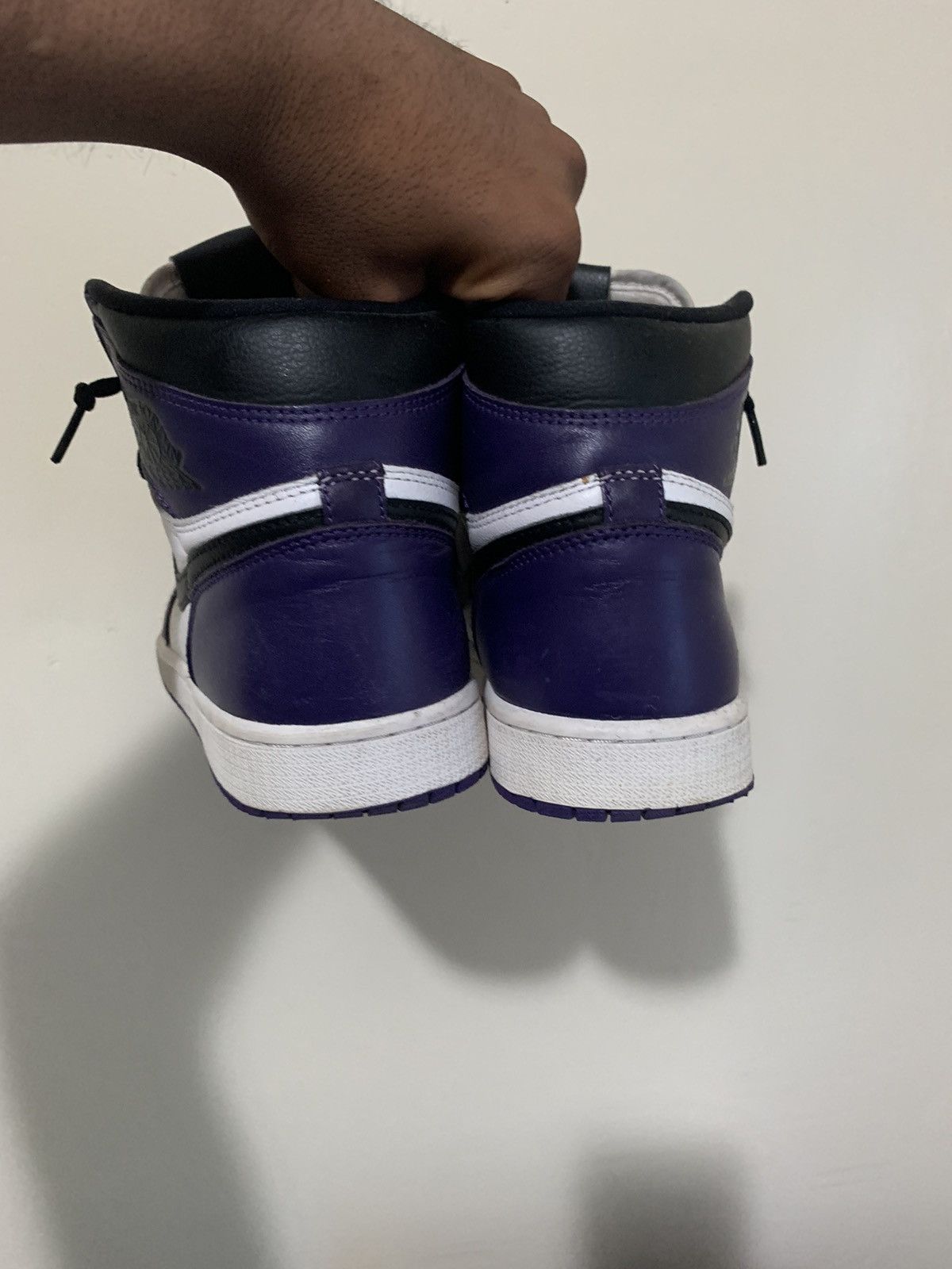 Jordan Brand Jordan 1 court purple 2.0 Size US 9 / EU 42 - 4 Thumbnail