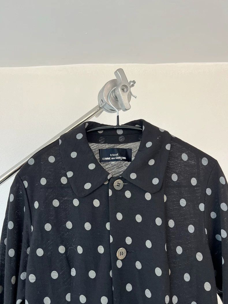 Comme des Garcons comme des garcons Doll-neck polka-dot shirt 2503-Nextarrow Size US S / EU 44-46 / 1 - 3 Thumbnail