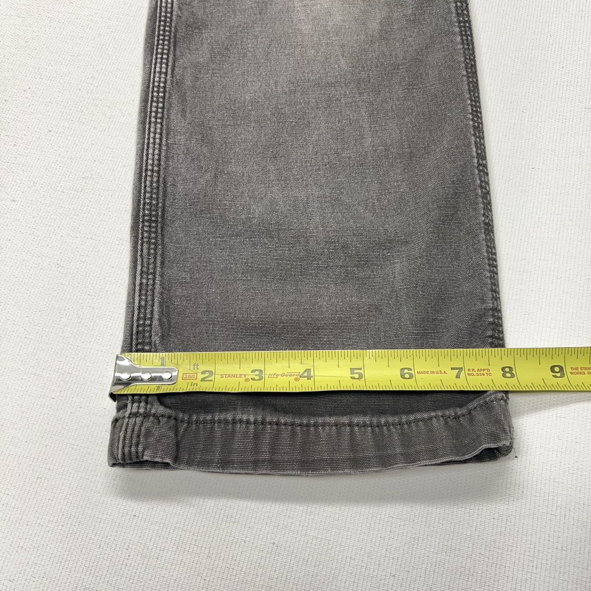 Carhartt Carhartt Pants Grey Relaxed Fit Carpenter Workwear Baggy Size US 30 / EU 46 - 16 Thumbnail