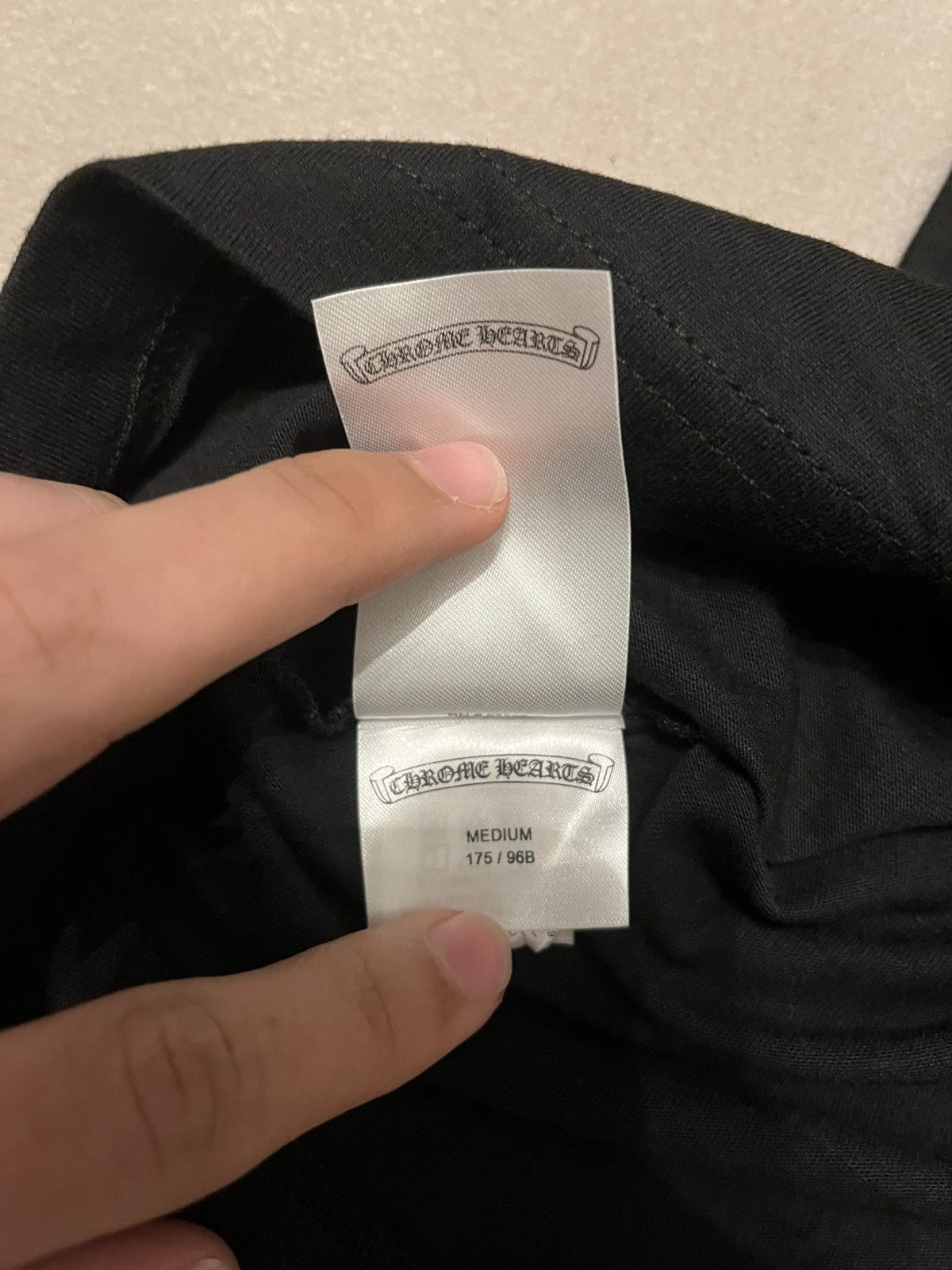Chrome Hearts Chrome Hearts scroll tee Size US M / EU 48-50 / 2 - 8 Thumbnail