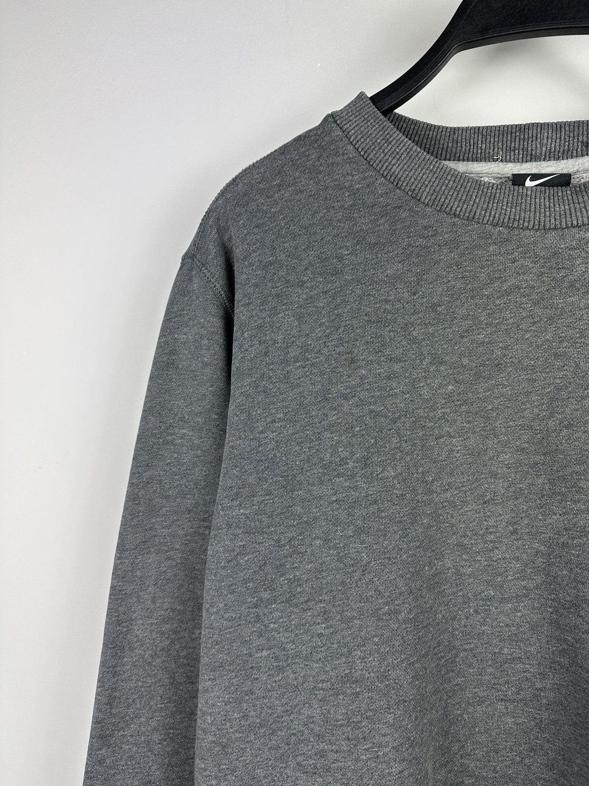 Nike × Vintage Vintage Y2K Nike Swoosh Basic Crewneck Sweatshirt Size US M / EU 48-50 / 2 - 2 Thumbnail