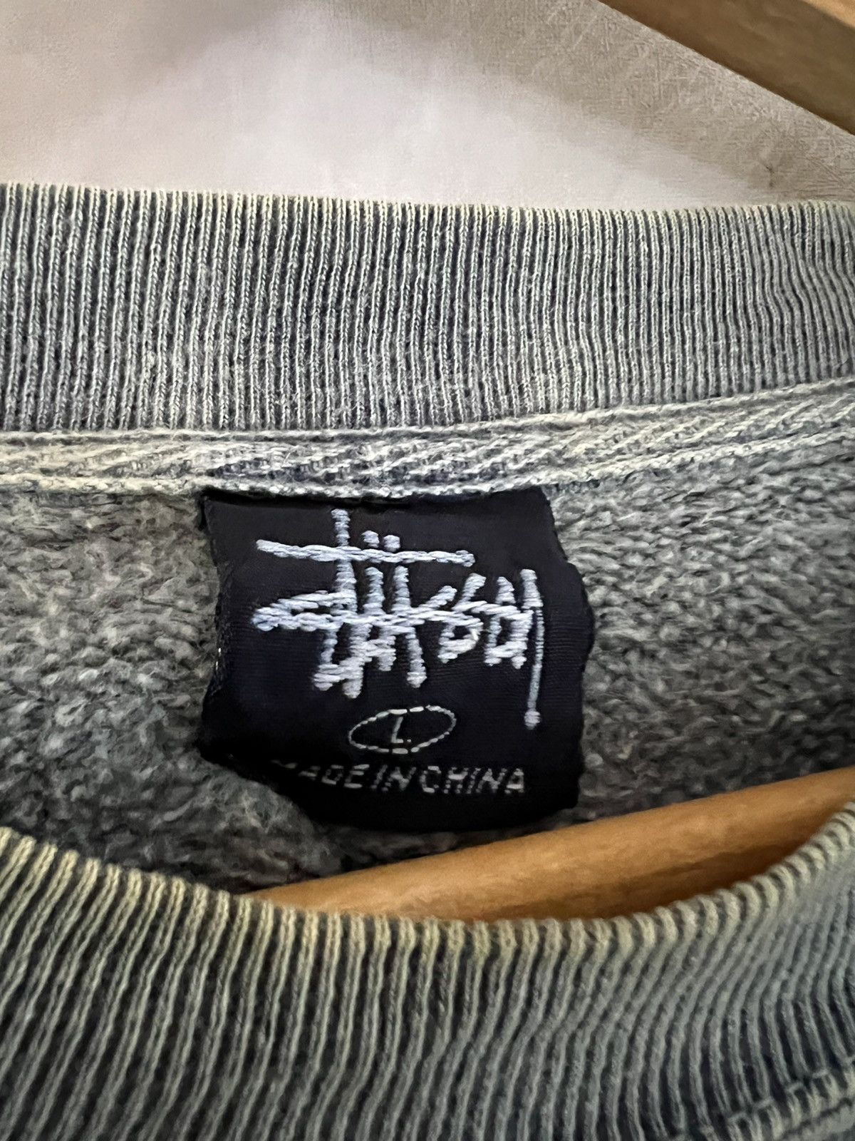 Stussy FADED STUSSY SWEATSHIRT Size US L / EU 52-54 / 3 - 3 Thumbnail