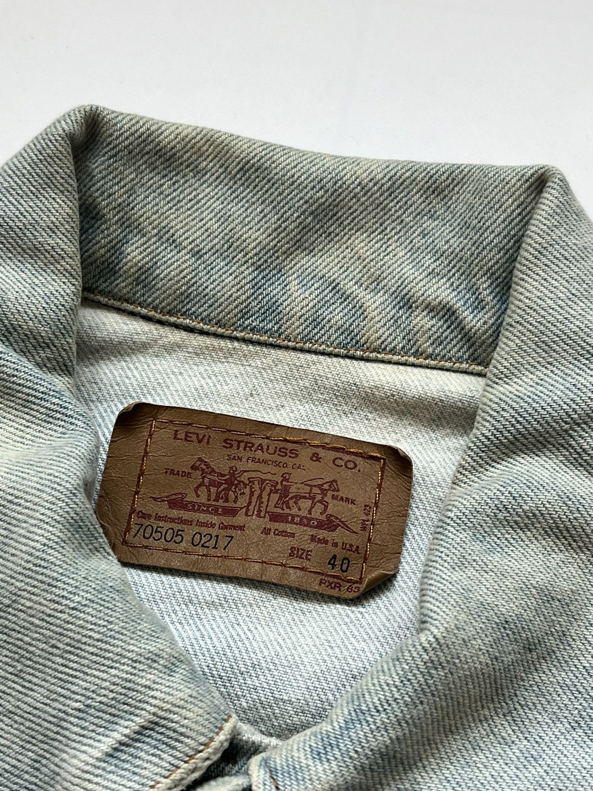 Levi's Levi's 70505 Type III Denim Jacket Made In Usa Size US M / EU 48-50 / 2 - 4 Thumbnail
