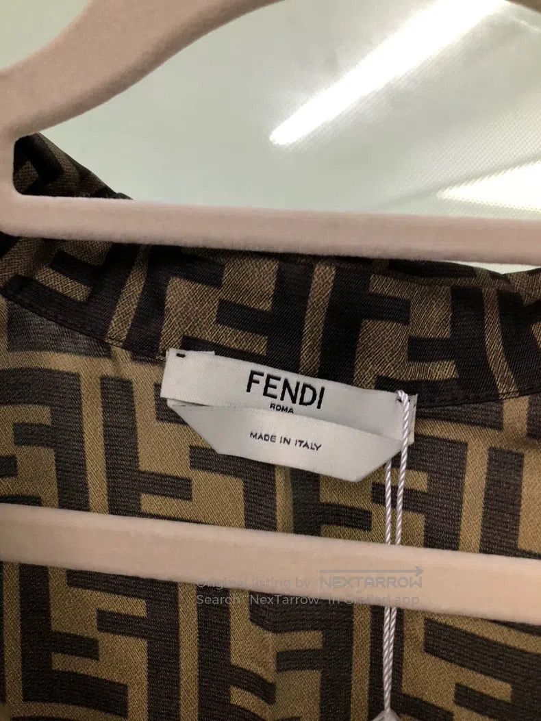 Fendi Fendi All-Print Dress Size XS / US 0-2 / IT 36-38 - 7 Thumbnail