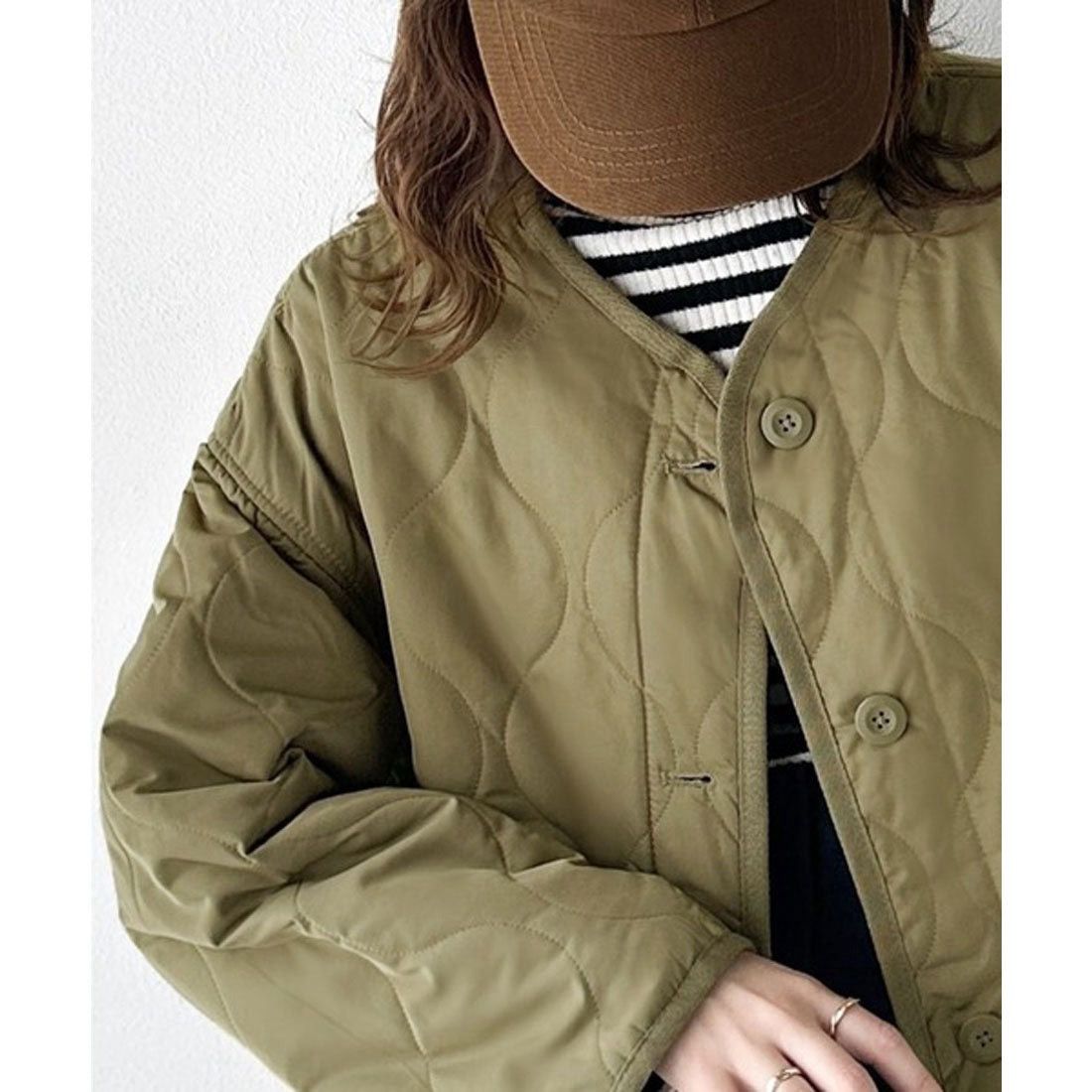 Japanese Brand JAVA JAPAN LINEAR, QUILTED JACKET Size US L / EU 52-54 / 3 - 7 Thumbnail