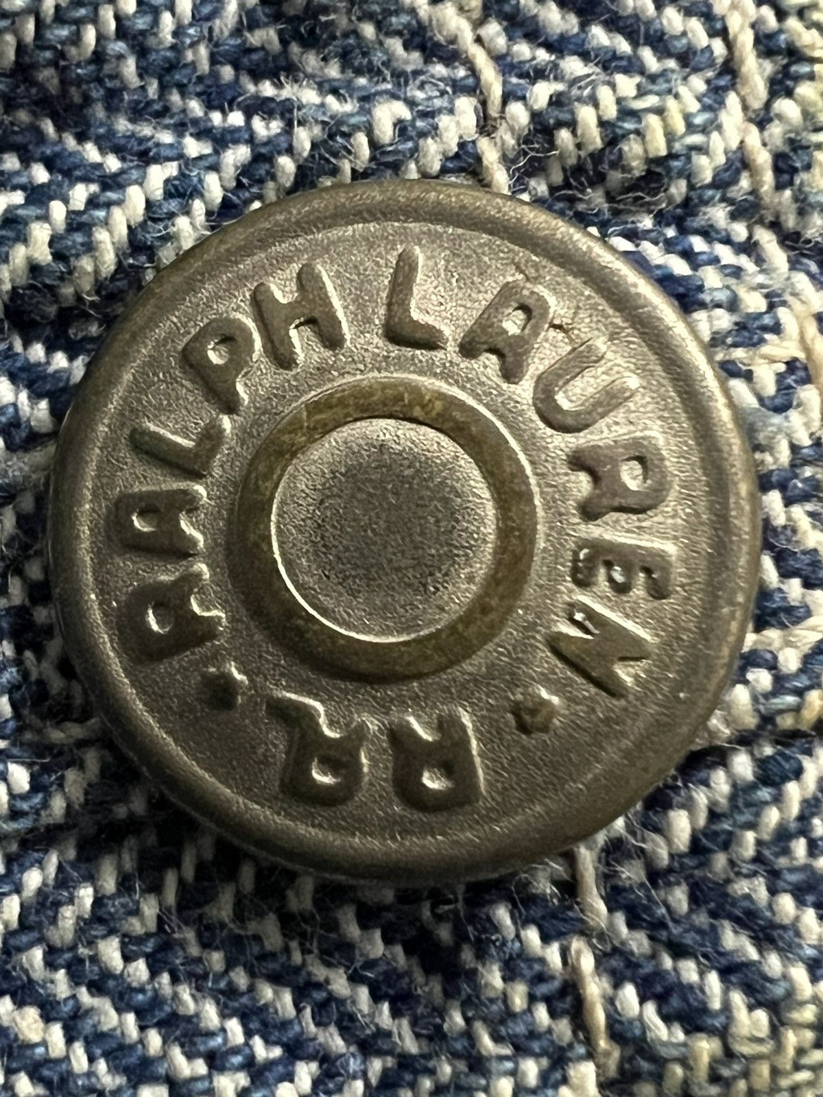 Polo Ralph Lauren Ralph Lauren double RL vintage 90s 5 button up jacket denim Size US XXL / EU 58 / 5 - 10 Thumbnail