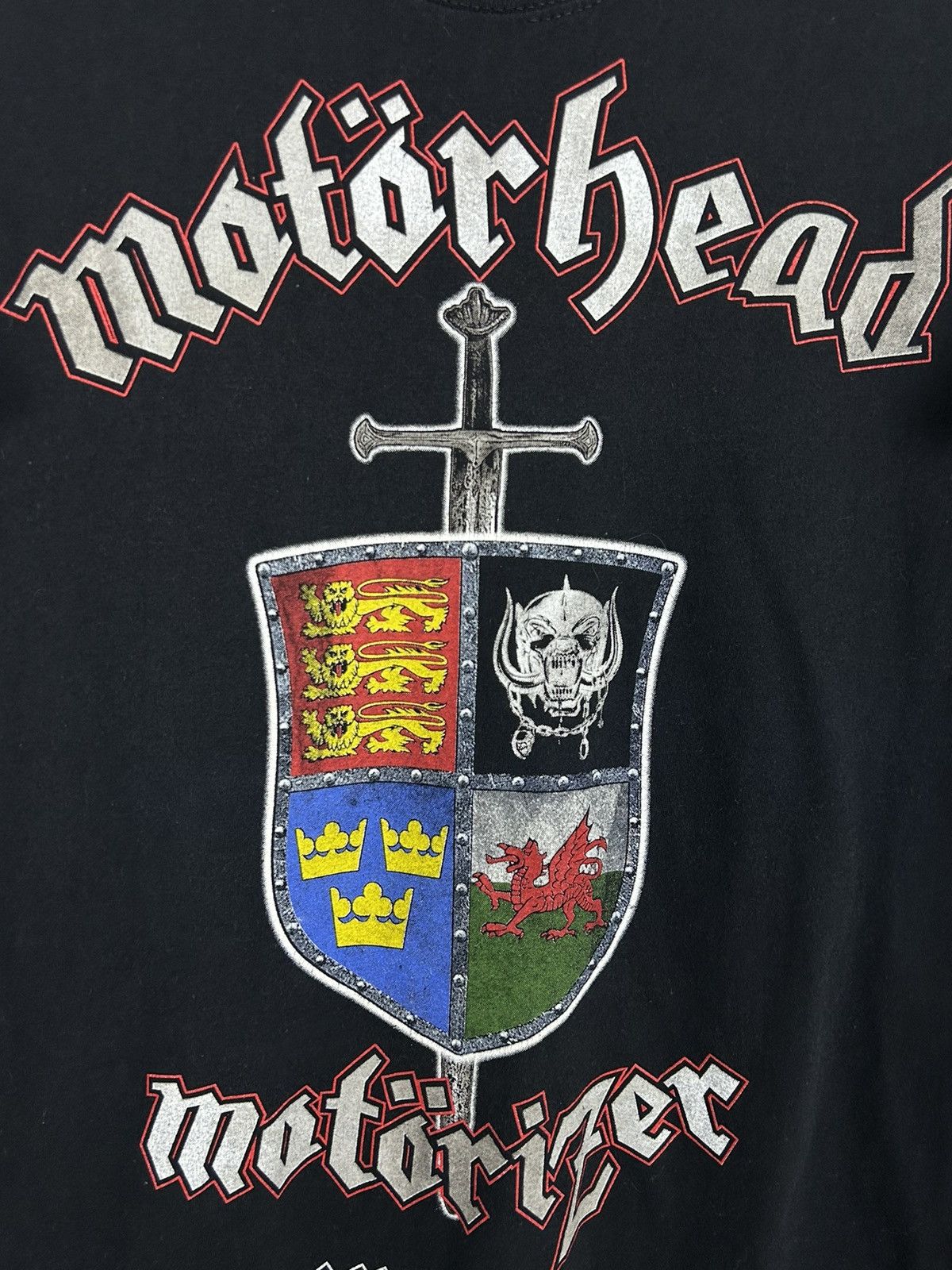 Band Tees 00s Vintage Motorhead Motorizer 2008 Europa Tour T-Shirt Size US S / EU 44-46 / 1 - 2 Thumbnail