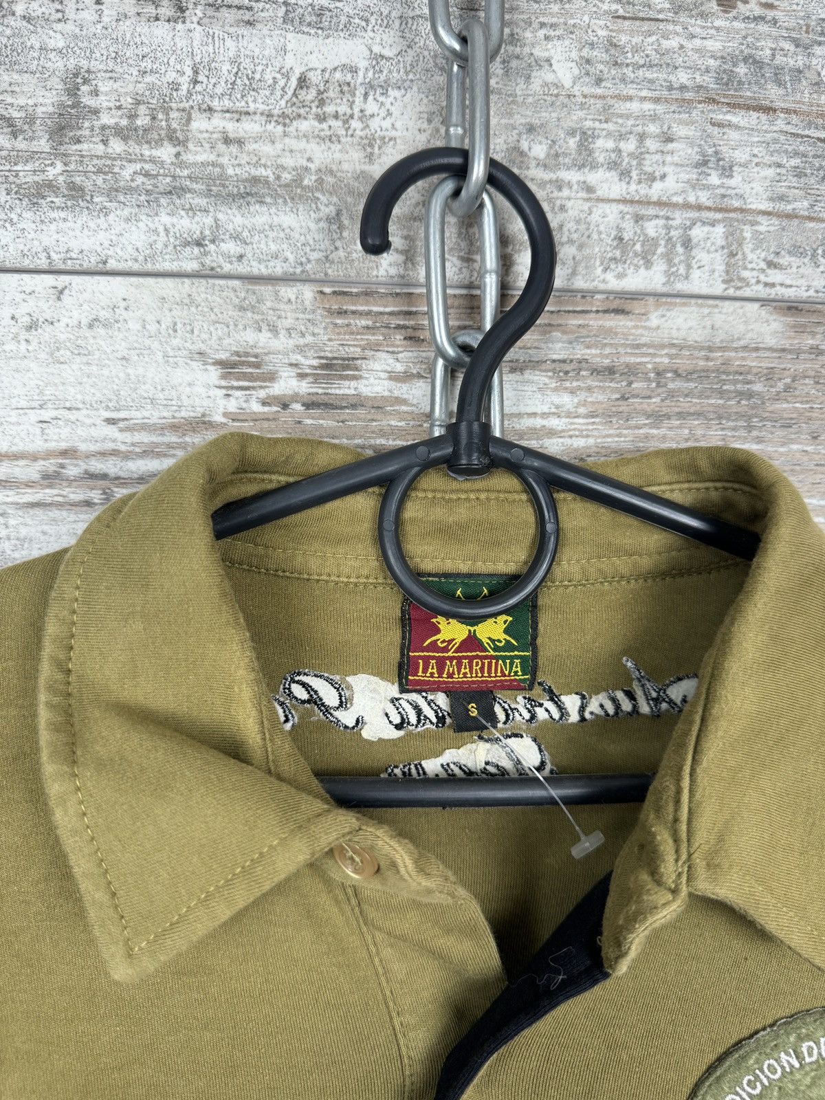La Martina Mens Vintage La Martina longsleeve T-shirt tee Size US S / EU 44-46 / 1 - 8 Thumbnail