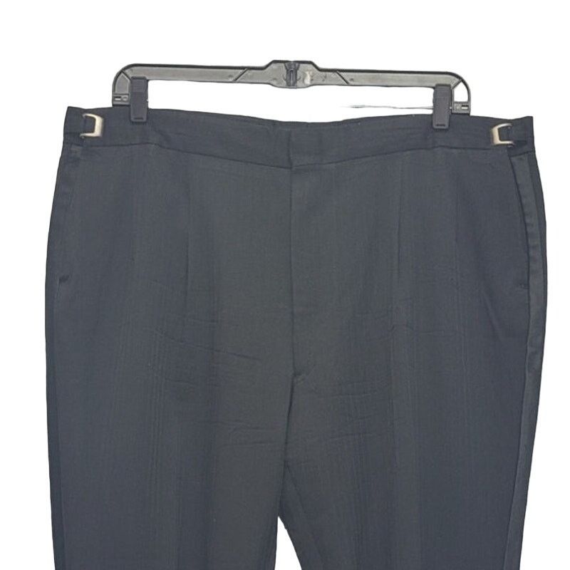After Six Vintage After Six 42X32 Adjustable Waist Pleated Front Pants Size US 42 / EU 58 - 2 Thumbnail