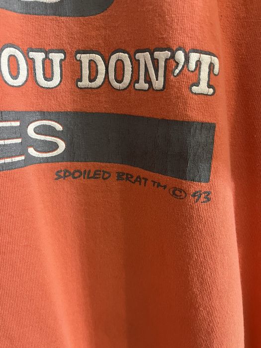 Vintage Vintage 1993 Spoiled Brat T shirt | Grailed