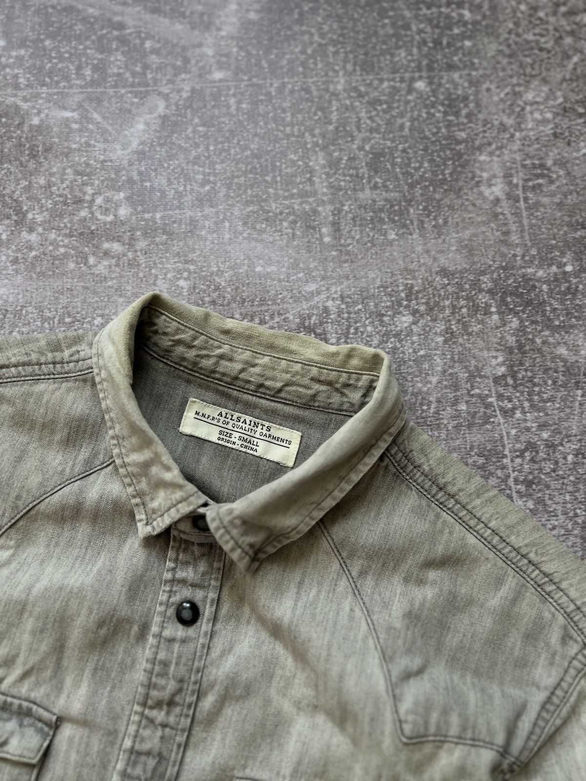 Allsaints AllSaints Denim Jacket Jeans Size US S / EU 44-46 / 1 - 2 Thumbnail