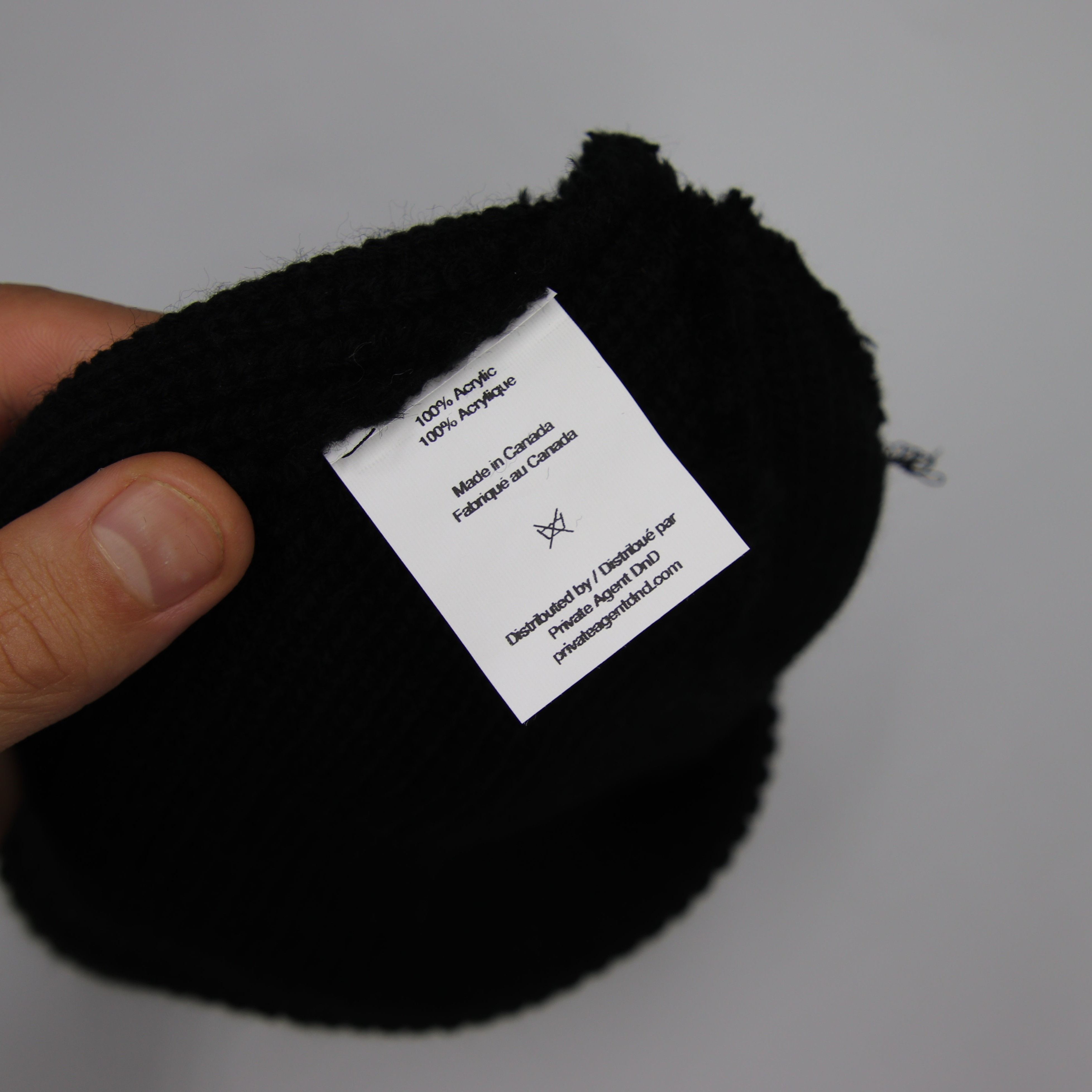 One Teaspoon Teaspoon We'ar Different Beanie Black Size ONE SIZE - 3 Thumbnail