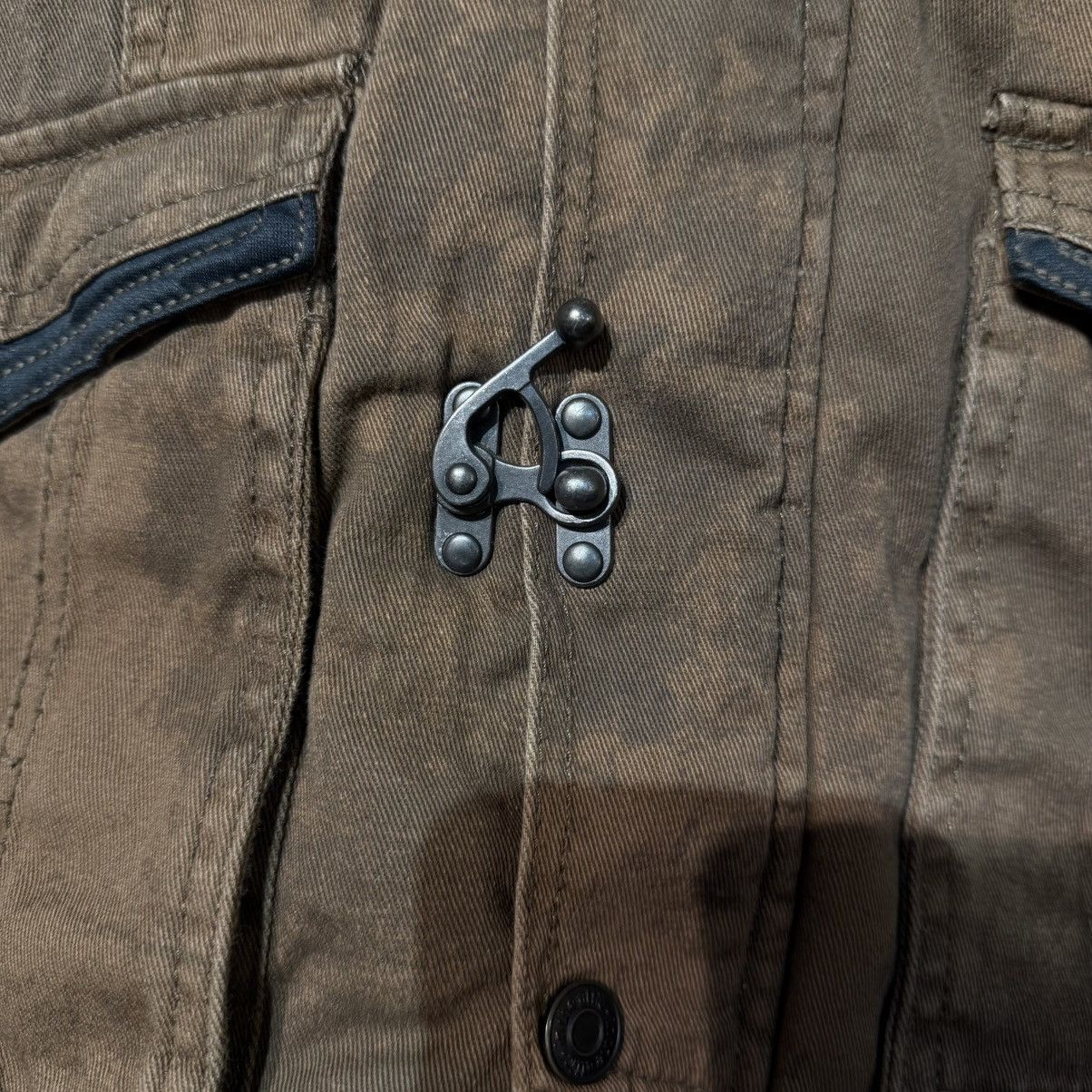 In The Attic In The Attic Japanese Steampunk Fur Hooded Utility Parka Size US M / EU 48-50 / 2 - 4 Thumbnail