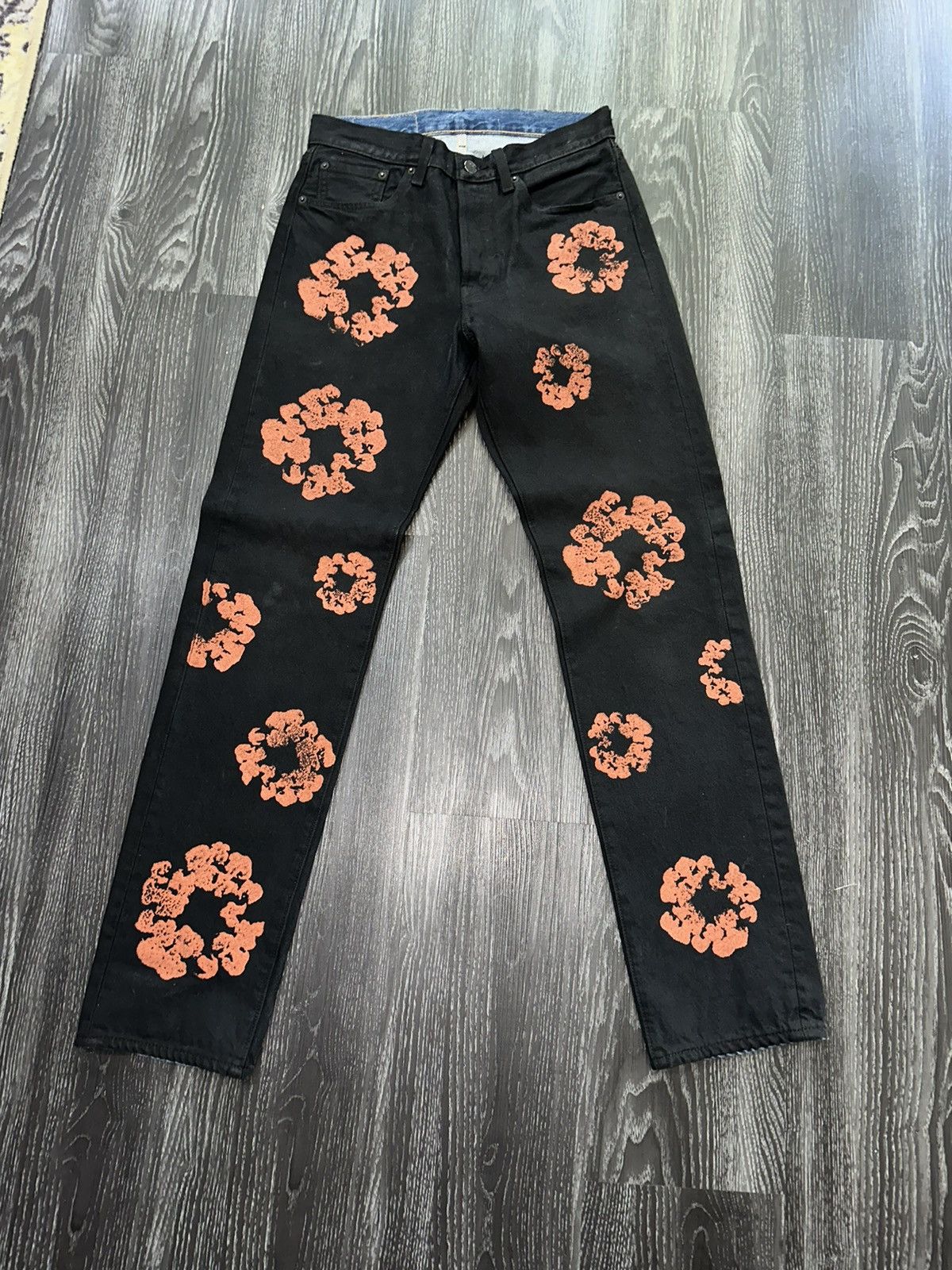 DENIM TEARS Clay Denim Tears Cotton Wreath Levi Jean Size US 29 - 1 Thumbnail