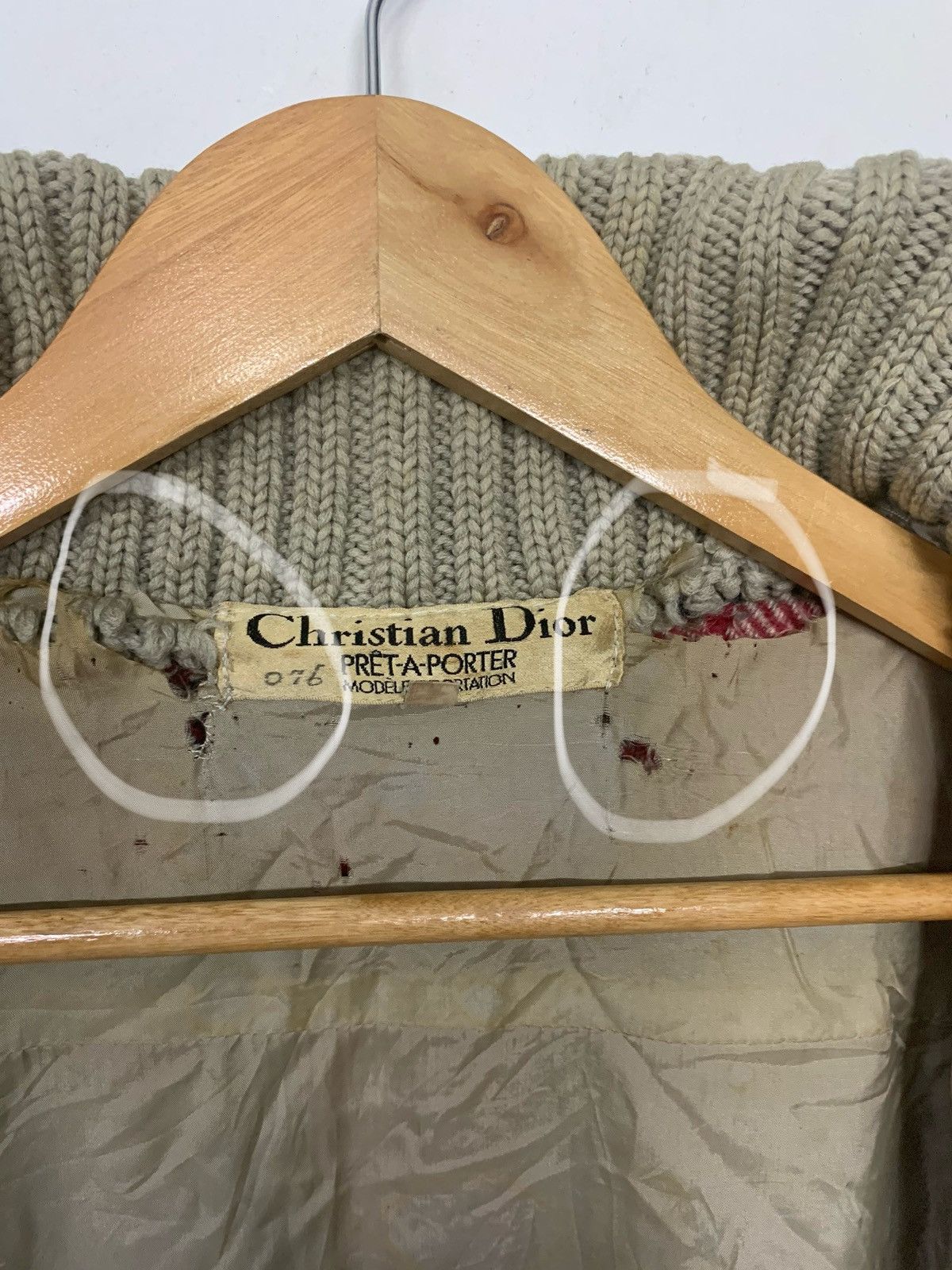 Christian Dior Monsieur × Vintage Rare Vintage Christian Dior Pret-A-Porter Wool Long Jacket Size M / US 6-8 / IT 42-44 - 14 Thumbnail