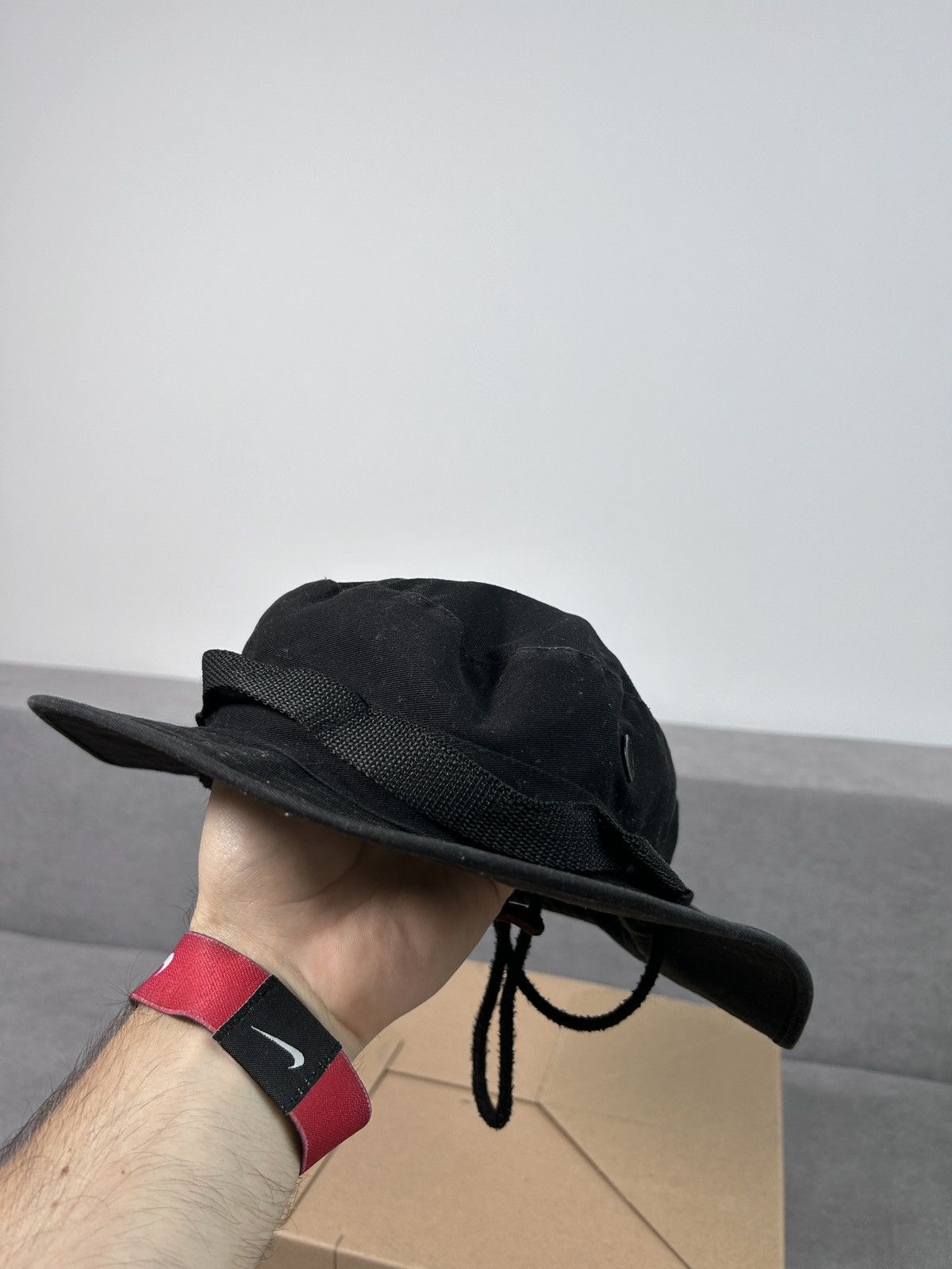Other Military Boonie Bucket Hat Black Size ONE SIZE - 5 Thumbnail