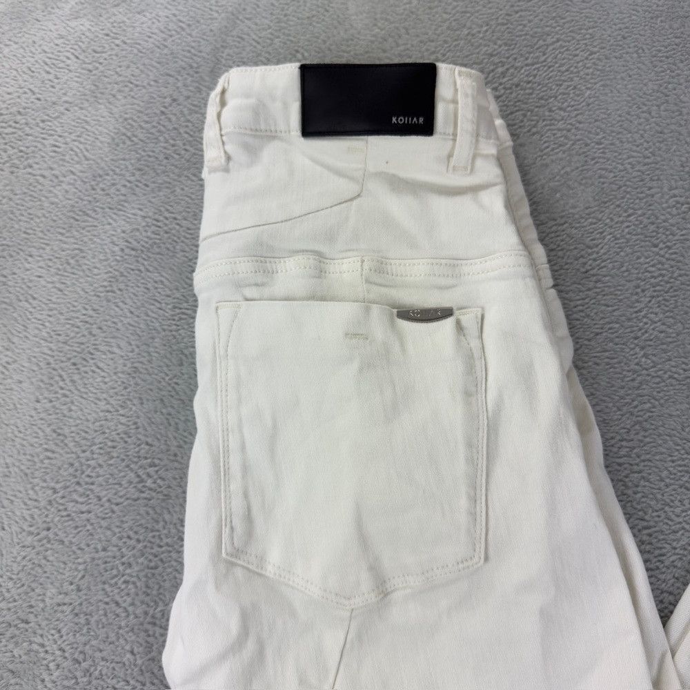 Kollar Clothing Kollar White Denim Bottom Whitr Jeans Men's Size 32 US Size 32" / US 10 / IT 46 - 3 Thumbnail