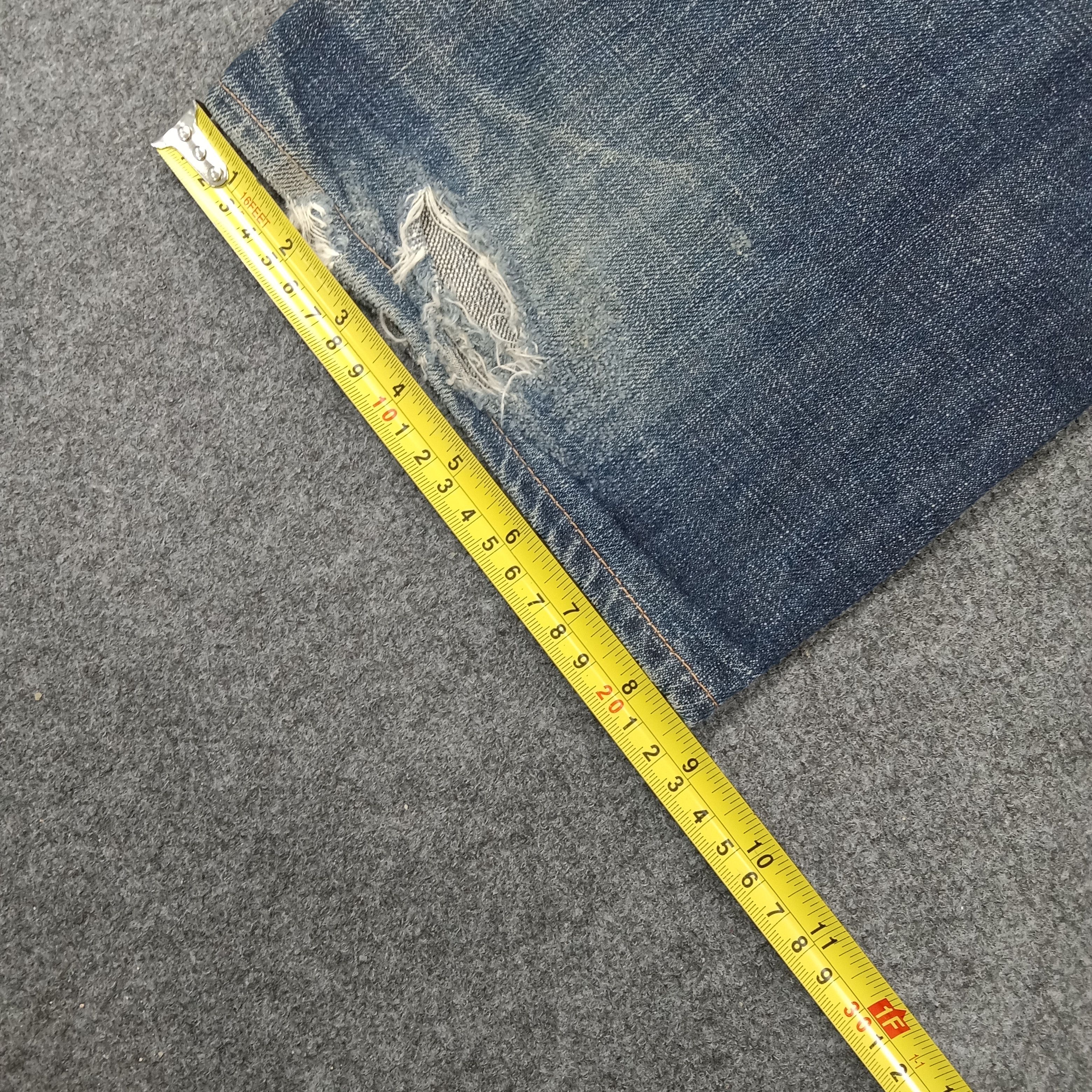 Evisu Evisu Japanese Brand Daicock Custom Art Denim Jeans Size US 30 / EU 46 - 14 Thumbnail