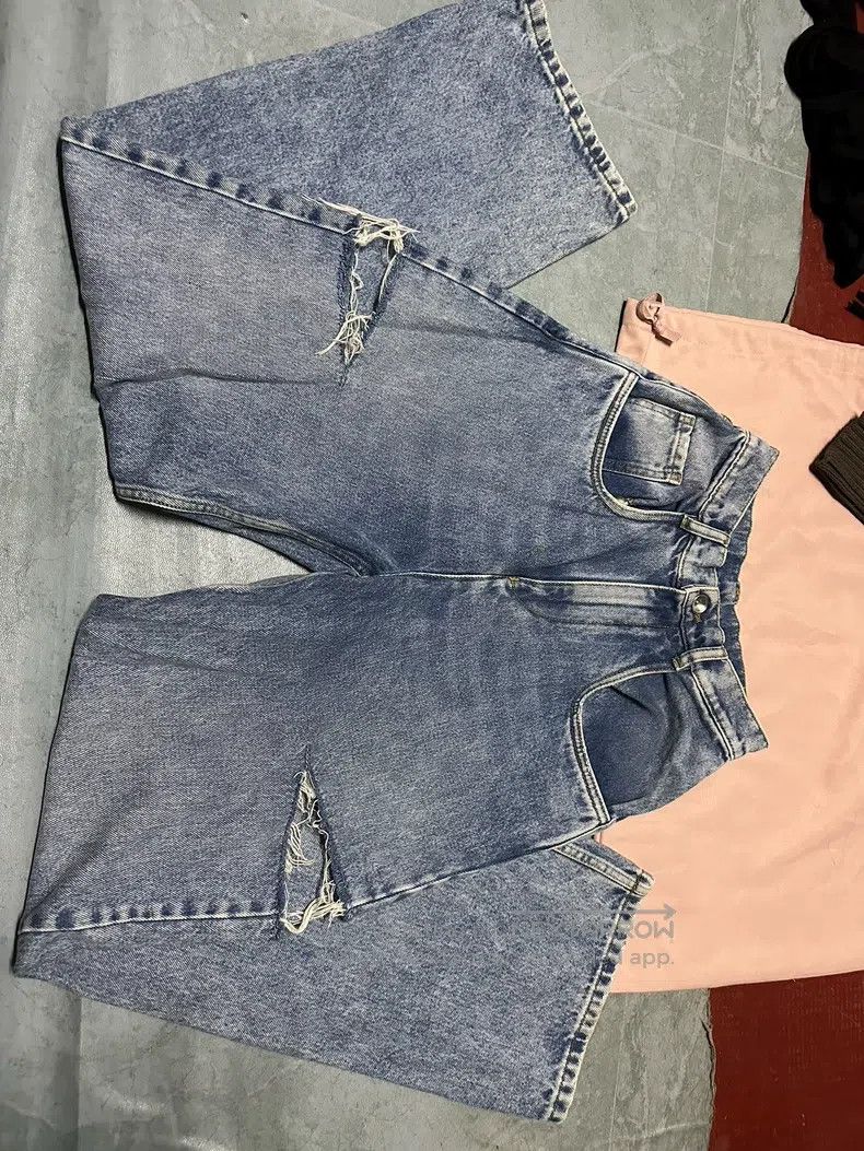 Maison Margiela Maison Margiela Knife-cut torn jeans Size 25" / US 0 / IT 36 - 1 Thumbnail