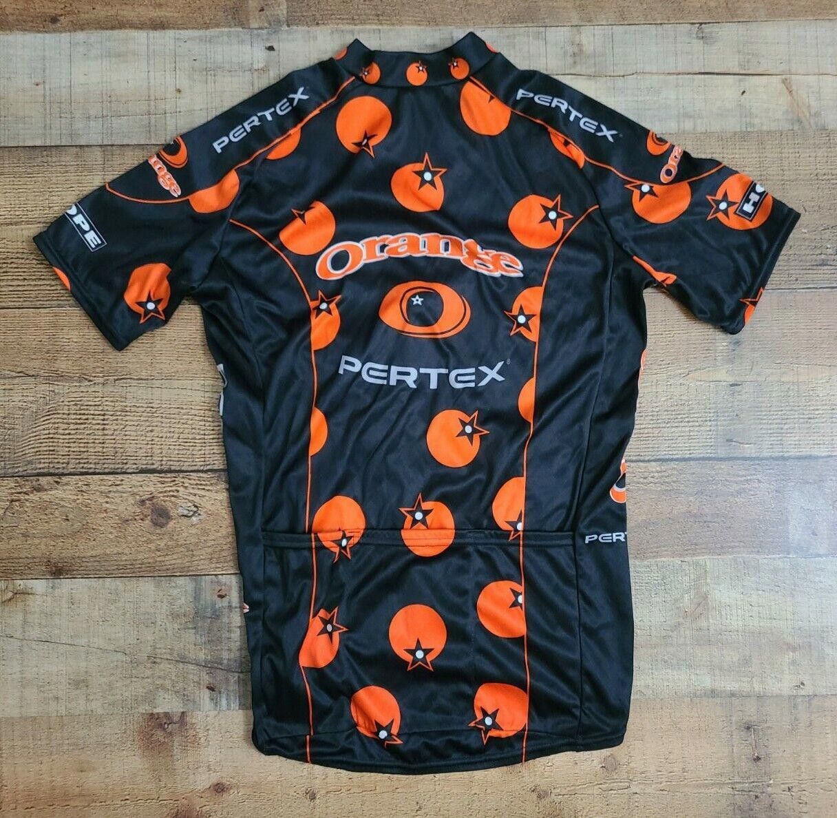 Designer Pertex Cycling Shirt Medium Orangers Orange shorts sleeve Size ONE SIZE - 2 Thumbnail