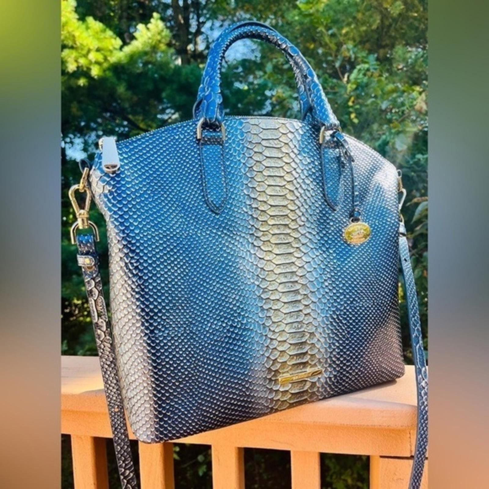 BRAHMIN Brahmin Duxbury Serenity Meridian Satchel NWT Size ONE SIZE - 1 Thumbnail