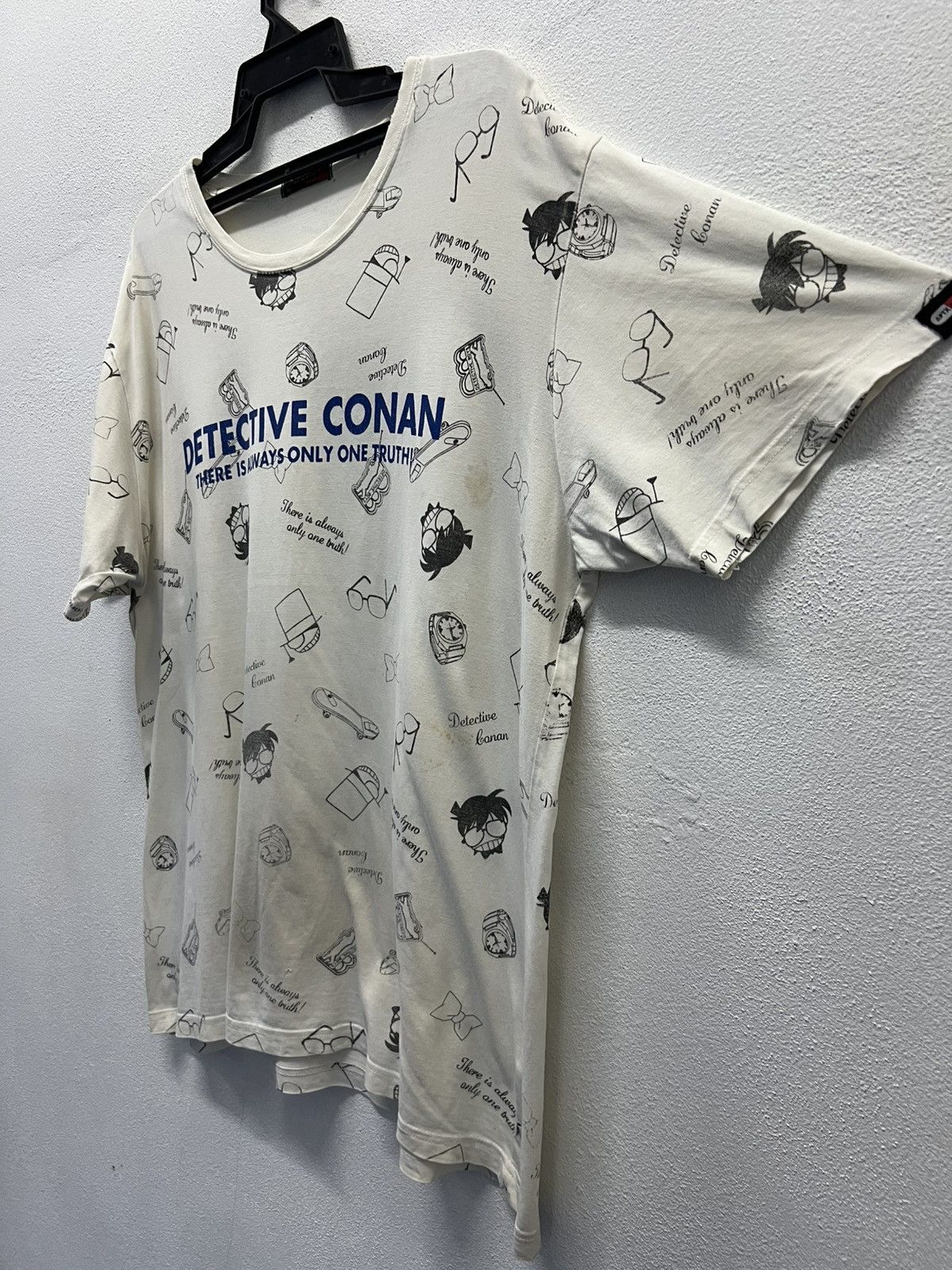 Anime VINTAGE DETECTIVE CONAN THERE IS ALWAYS ONLY ONE TRUTH SHIRT Size US XXL / EU 58 / 5 - 4 Thumbnail