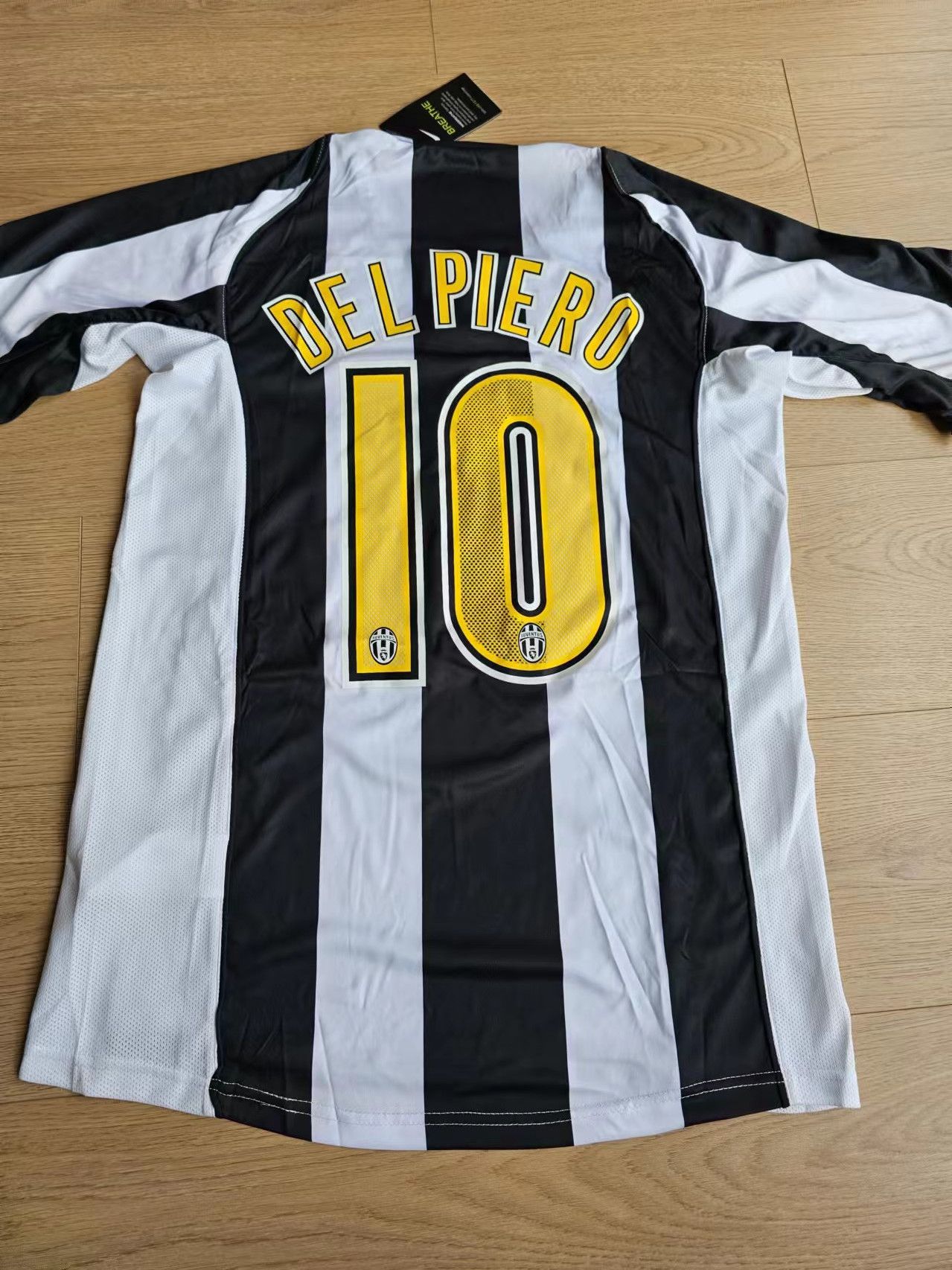 04 05 Juventus #10 del Piero Jersey