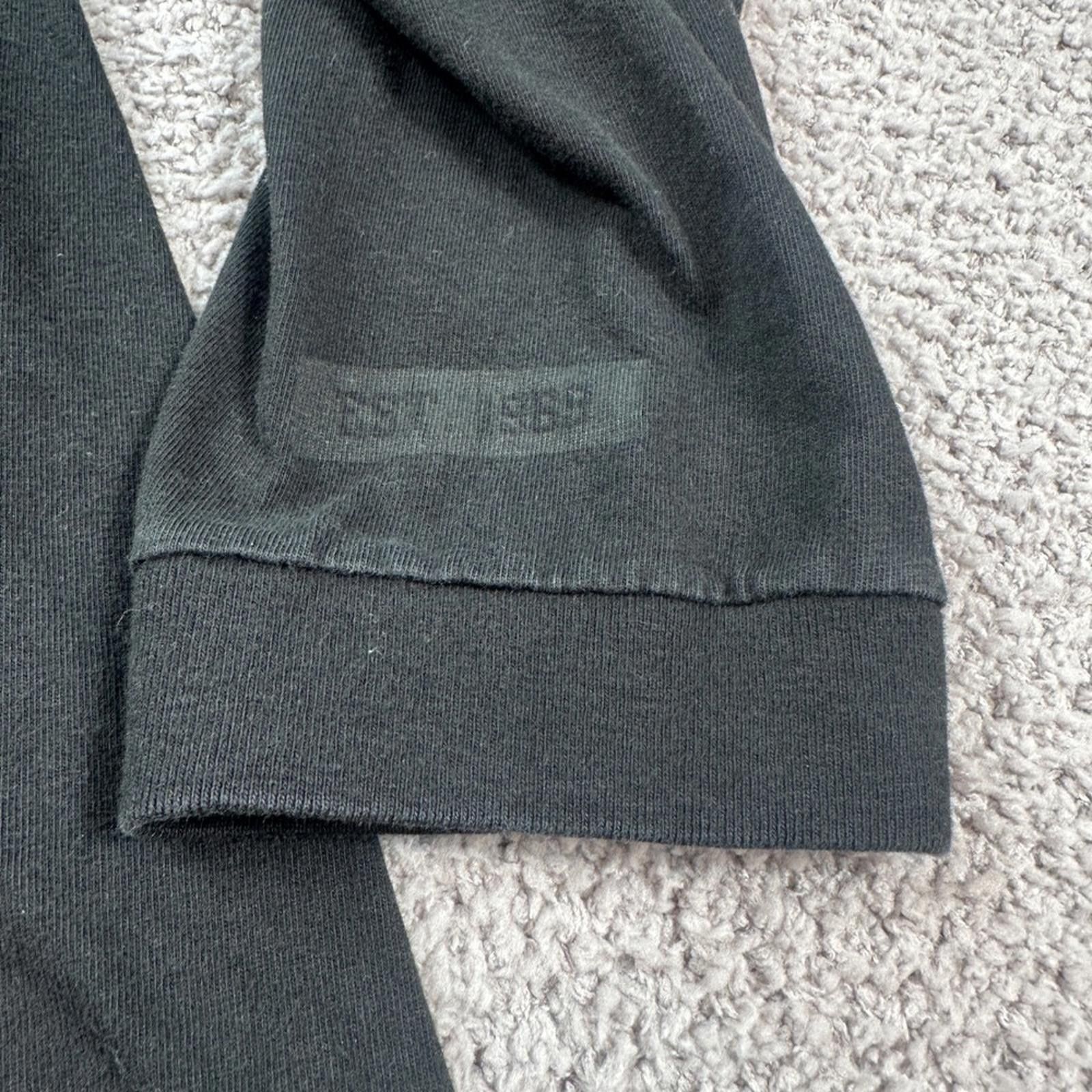 Gap GAP Box Logo Mens Black Long Sleeve T Shirt XL Made in USA Size US XL / EU 56 / 4 - 4 Thumbnail