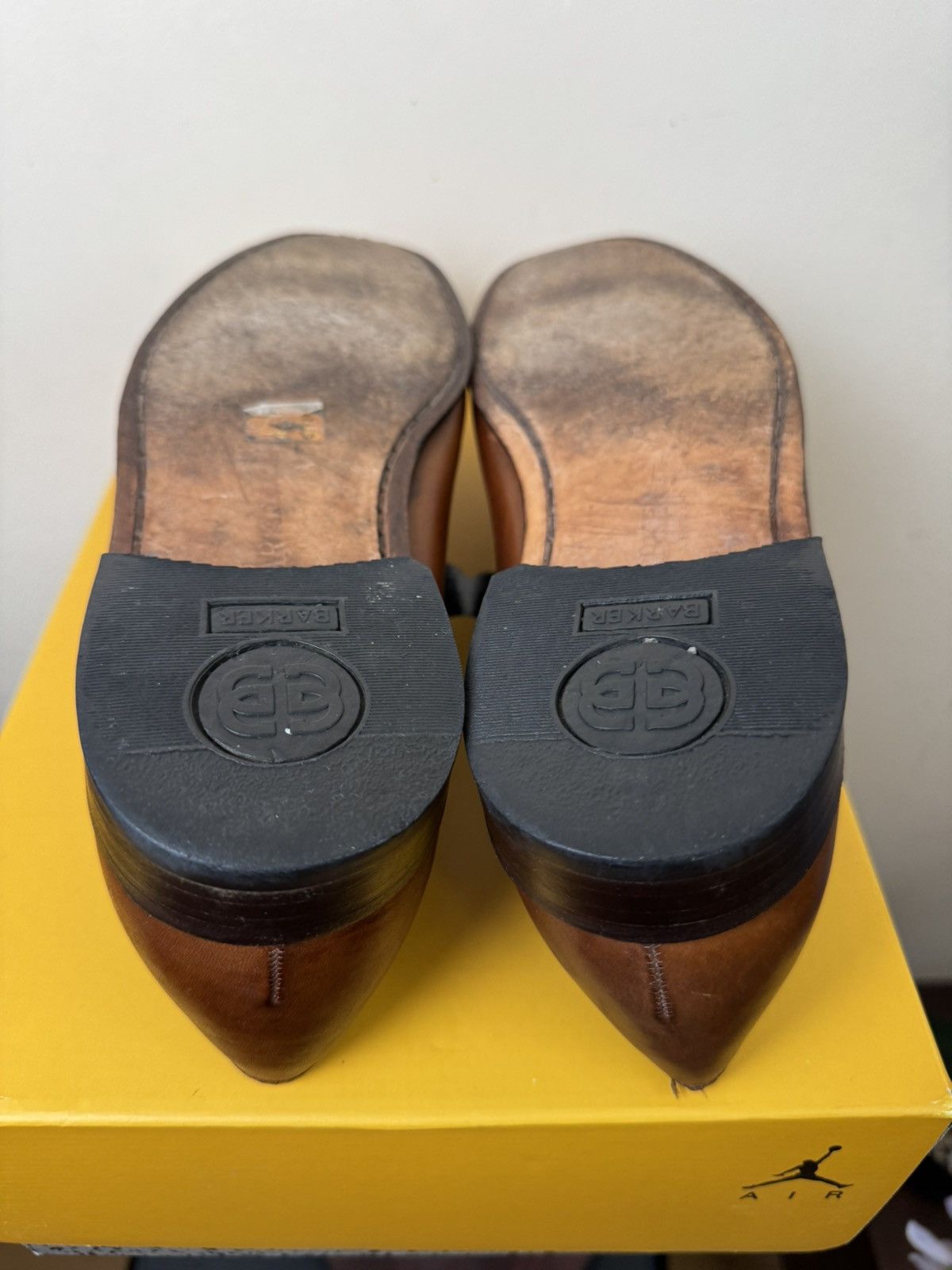Barker BARKER England Brown Leather Loafers UK 10 G Fits EU 45 30cm Size US 11 / EU 44 - 17 Thumbnail