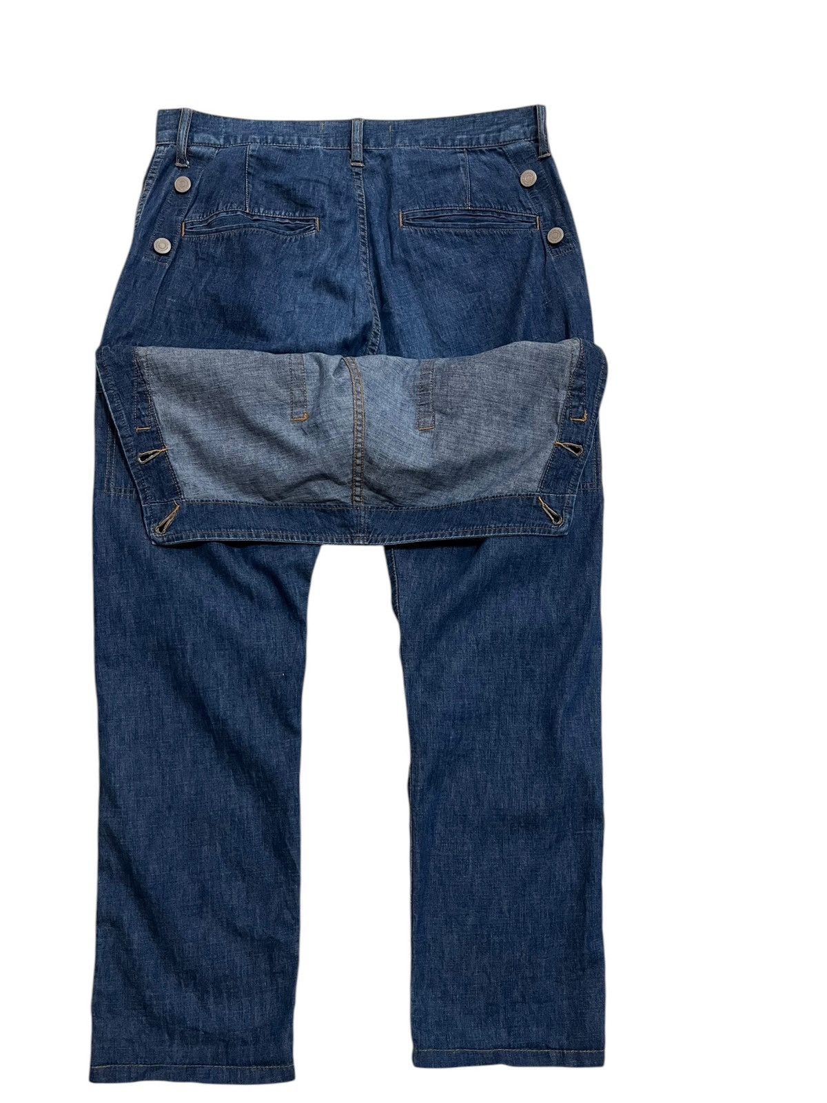 CABANE de ZUCCa × Issey Miyake Cabane de zucca high waist jeans in size 32 x 26 inches Size US 32 / EU 48 - 2 Thumbnail