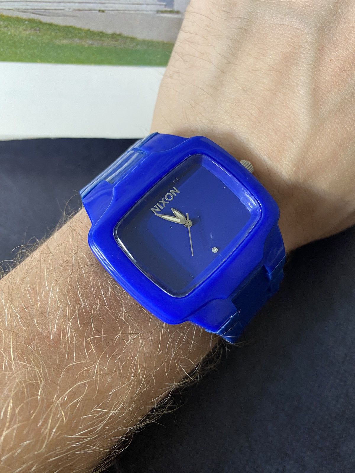 Jewelry Vintage Nixon Time Teller P Blue Watch Size ONE SIZE - 3 Thumbnail