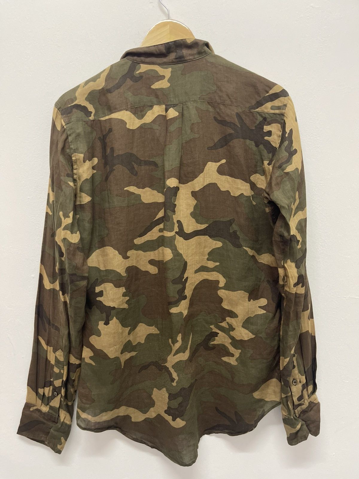 junhashimoto Vintage Junhashimoto Camouflaged Casual Shirt Size US M / EU 48-50 / 2 - 3 Thumbnail