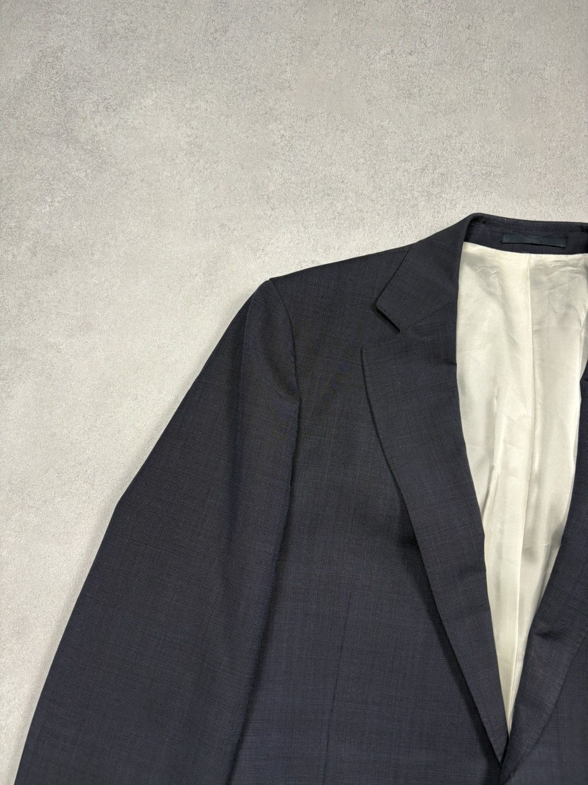 Suitsupply Man SuitSupply Wool Mohair Blazer Navy EU52 Drop 6 Size 42R - 6 Thumbnail