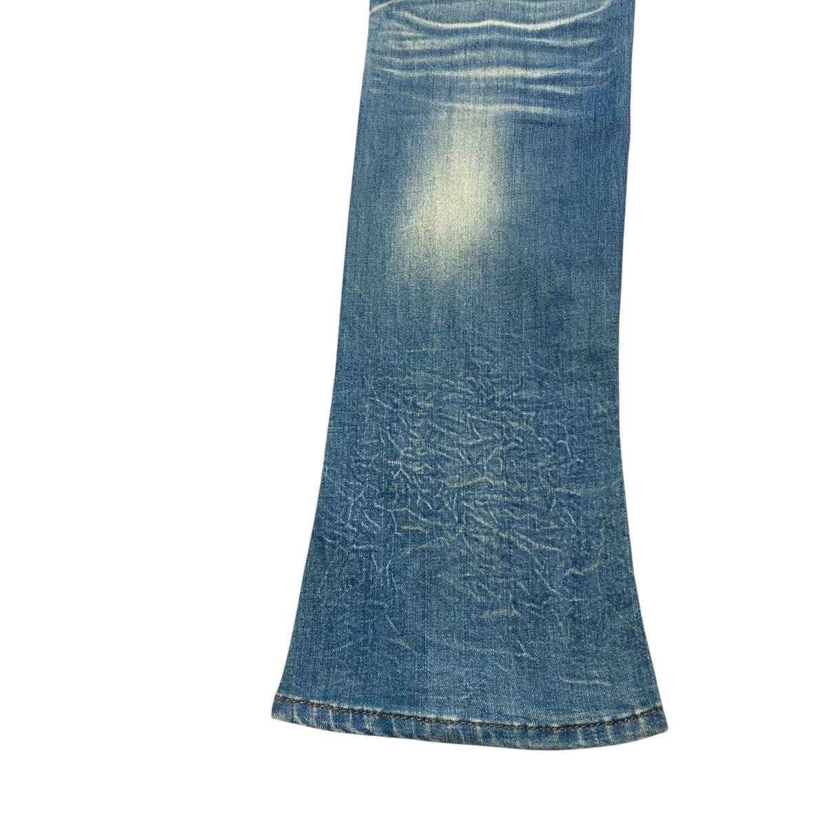 Nicole Club NCFM Denim Low Flare Jeans Size US 32 / EU 48 - 15 Thumbnail