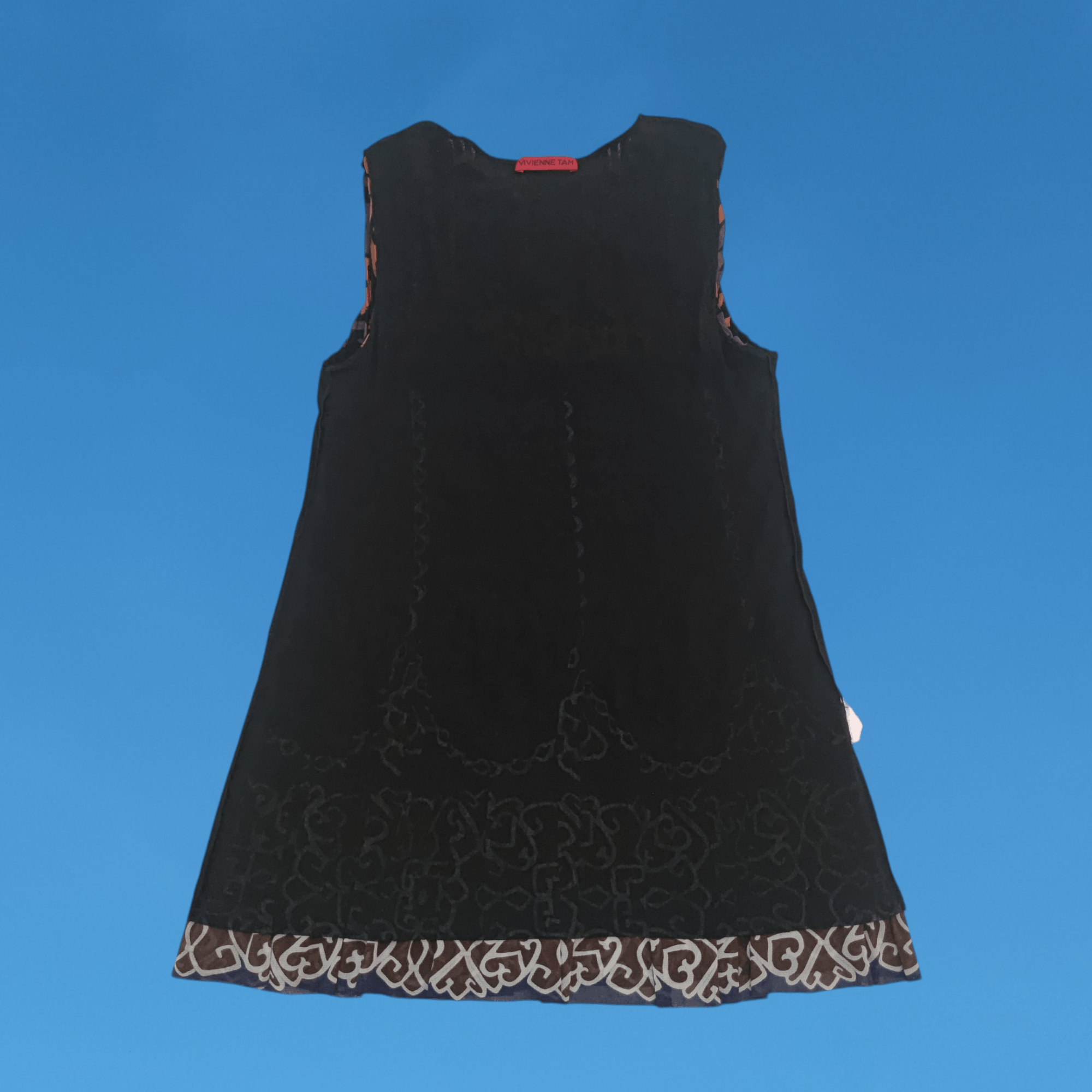 Vivienne Tam Vivienne Tam Nice Design Pleats Sleeveless T Shirt Size M / US 6-8 / IT 42-44 - 2 Thumbnail
