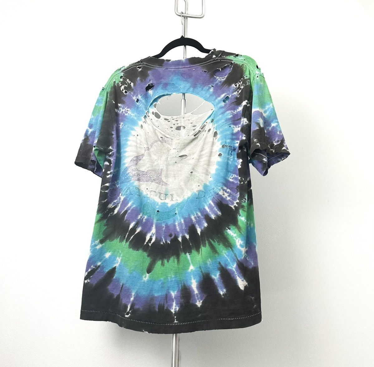Grateful Dead 90’s THRASHED Grateful Dead Tie-Dye T-Shirt Size US L / EU 52-54 / 3 - 2 Thumbnail