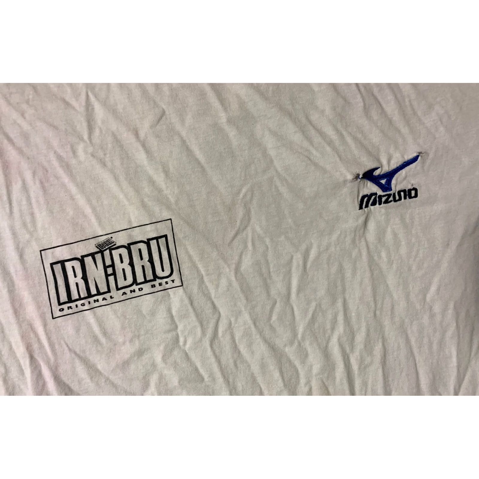 Mizuno Kenny Logan Rugby Mens Medium Extra Large XL Distressed T Shirt Size US M / EU 48-50 / 2 - 2 Thumbnail