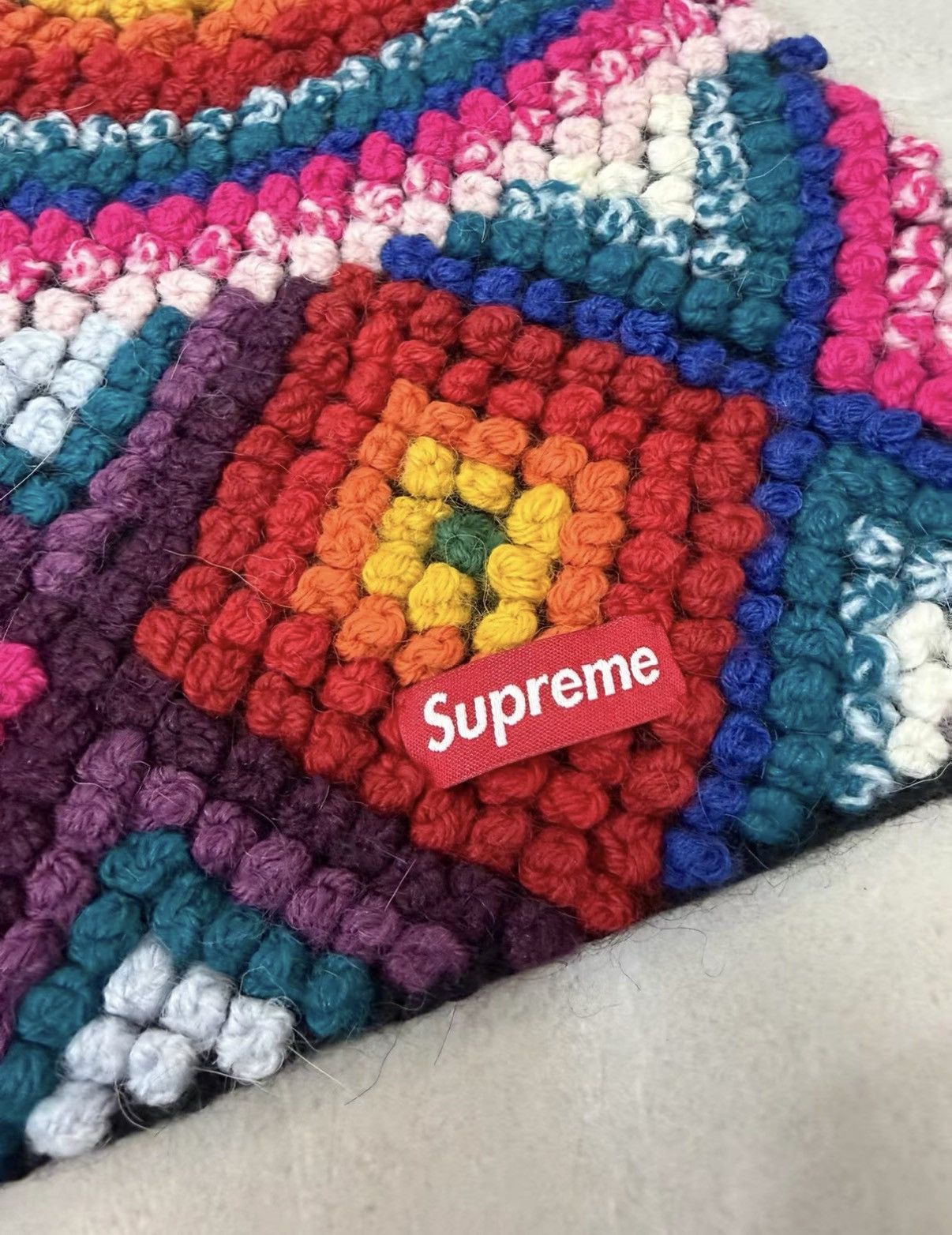 Supreme Supreme FW25 Week 8 Textured Knit Beanie Blend Knit Hat J34 Size ONE SIZE - 2 Thumbnail
