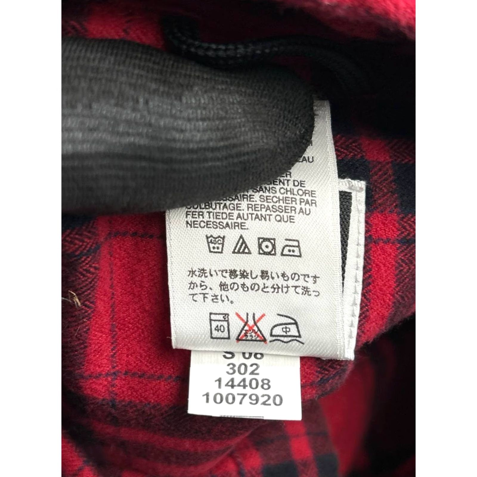 The North Face The North Face Shirt Mens Large Red Plaid Logo Cotton Flannel Pockets Button Up Size US L / EU 52-54 / 3 - 5 Thumbnail