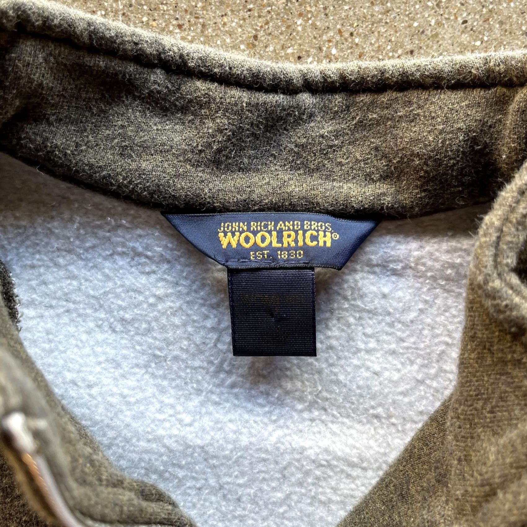 Vintage Woolrich Sweatshirt Mens Small Green Fleece 1/4 Zip Pullover Mock Neck Outdoor S Regular Mens Size US S / EU 44-46 / 1 - 3 Thumbnail